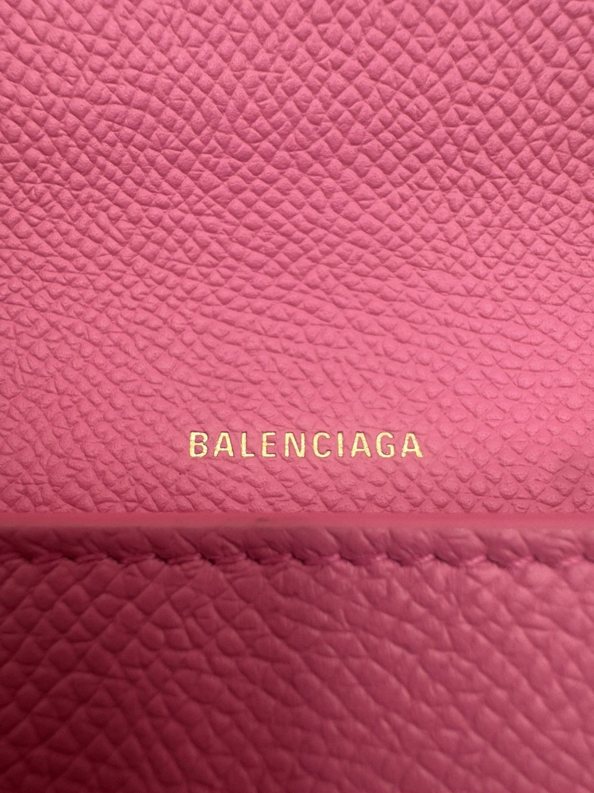 Balenciaga Balenciaga Bubble Gum Pink Ville Chain Phone Wallet Size ONE SIZE - 5 Thumbnail