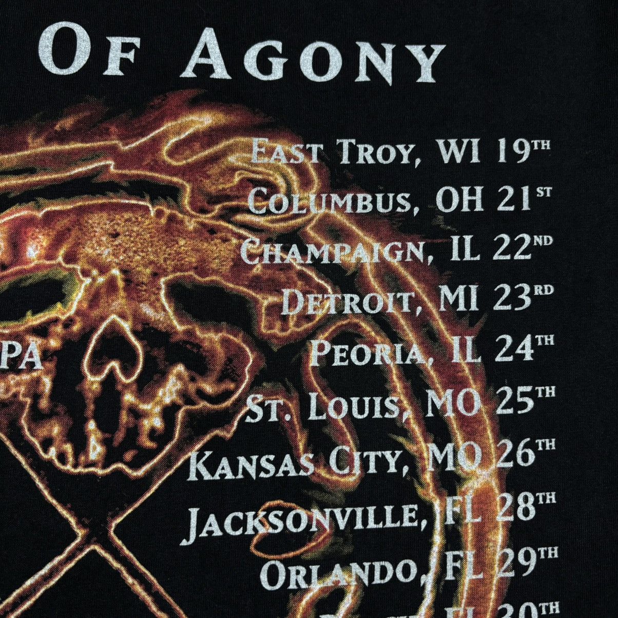 Band Tees Original vintage Life of Agony – Summer Tour 1998 Size US L / EU 52-54 / 3 - 7 Thumbnail