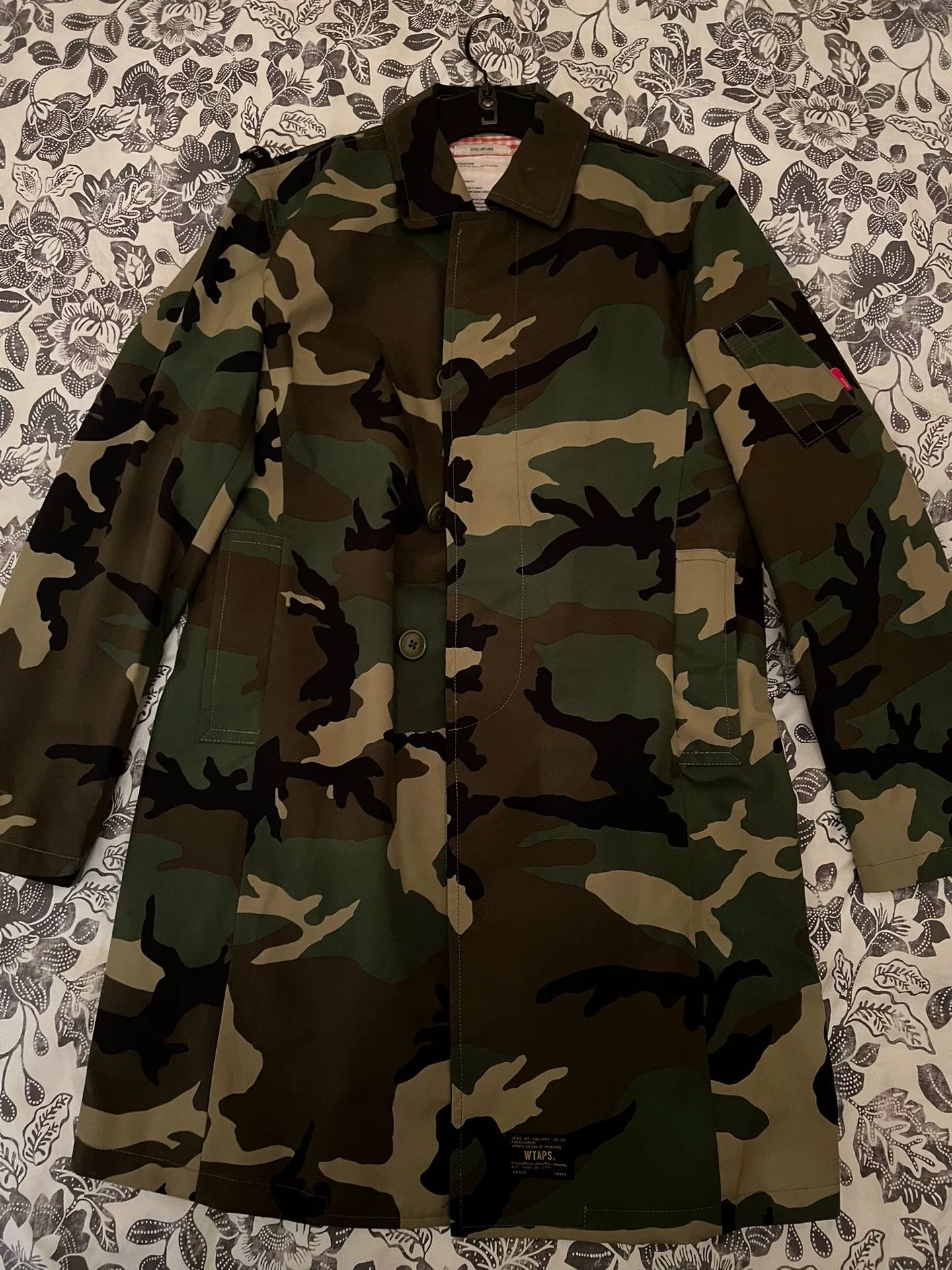 Wtaps WTAPS Camouflage Windbreaker Jacket Size US S / EU 44-46 / 1 - 1 Thumbnail