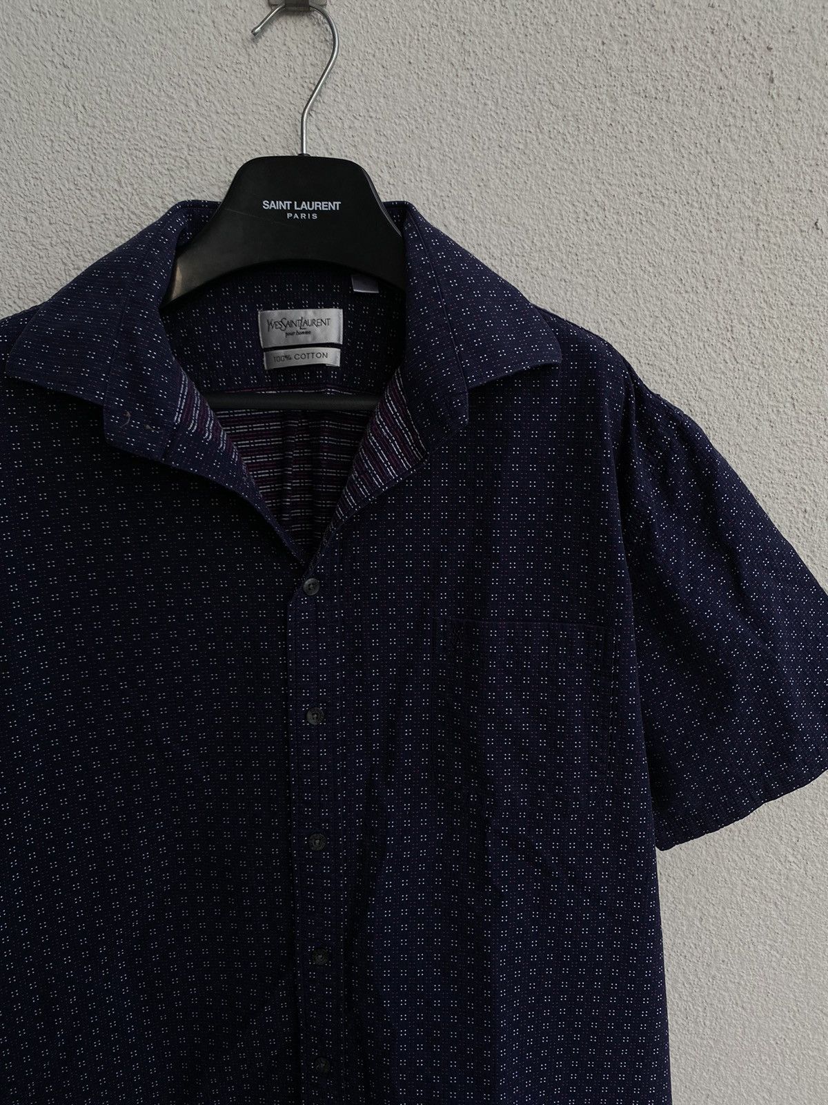 Yves Saint Laurent Summer YSL Shirt Cotton YSL Button up YSL Overshirt Size US XL / EU 56 / 4 - 9 Thumbnail