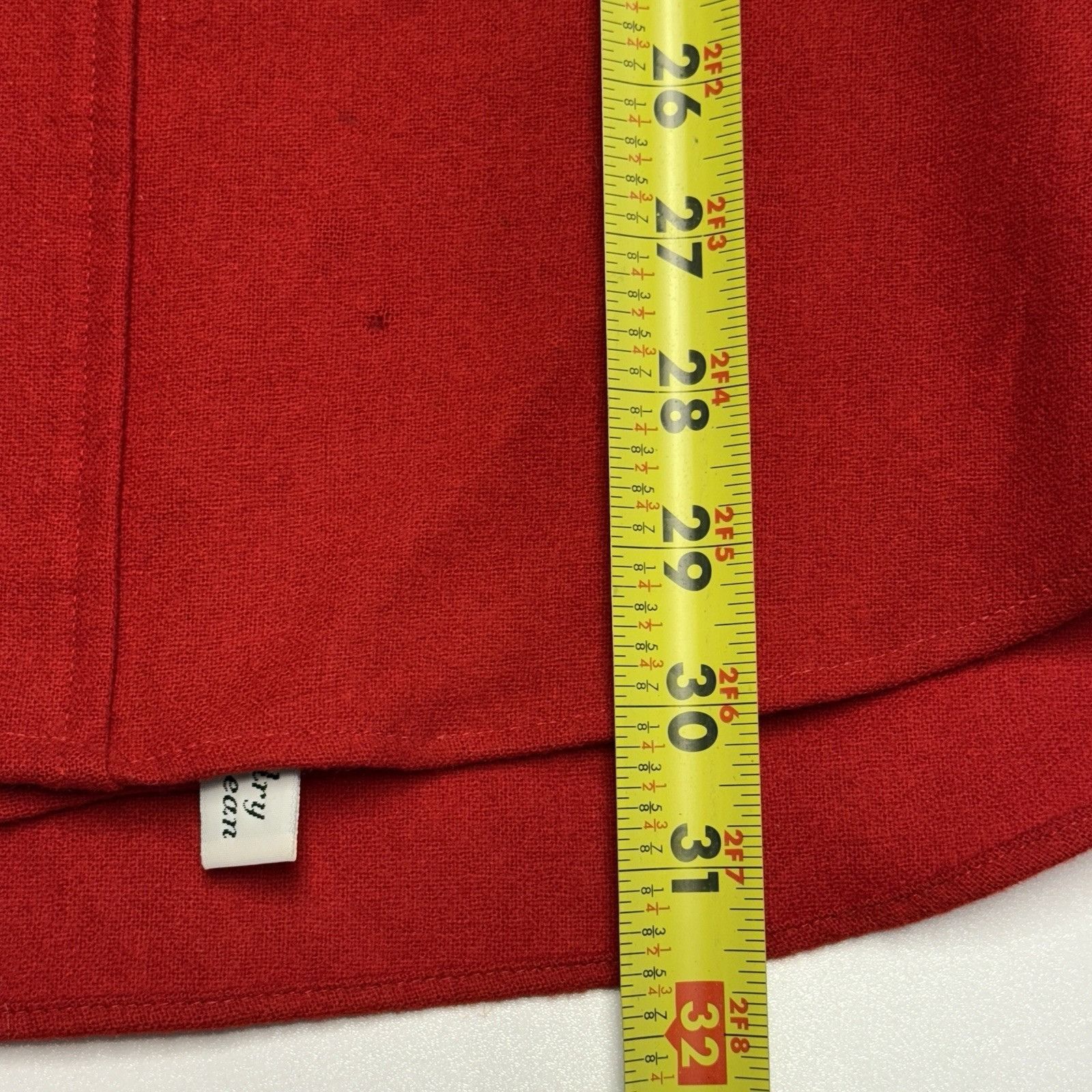 Pendleton Vintage Pendleton Wool Button Up Shirt Mens Medium Red Long Size US M / EU 48-50 / 2 - 10 Thumbnail