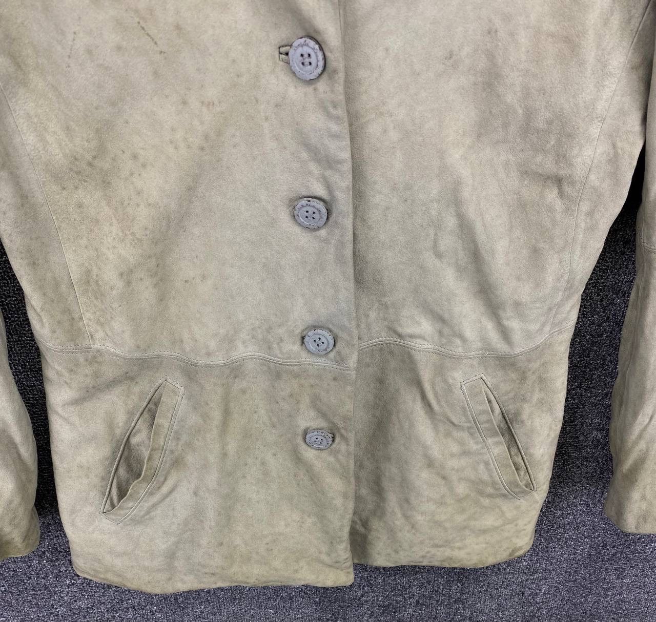 Issey Miyake Vintage Issey Miyake Leather Coat Jacket Size M / US 6-8 / IT 42-44 - 18 Thumbnail