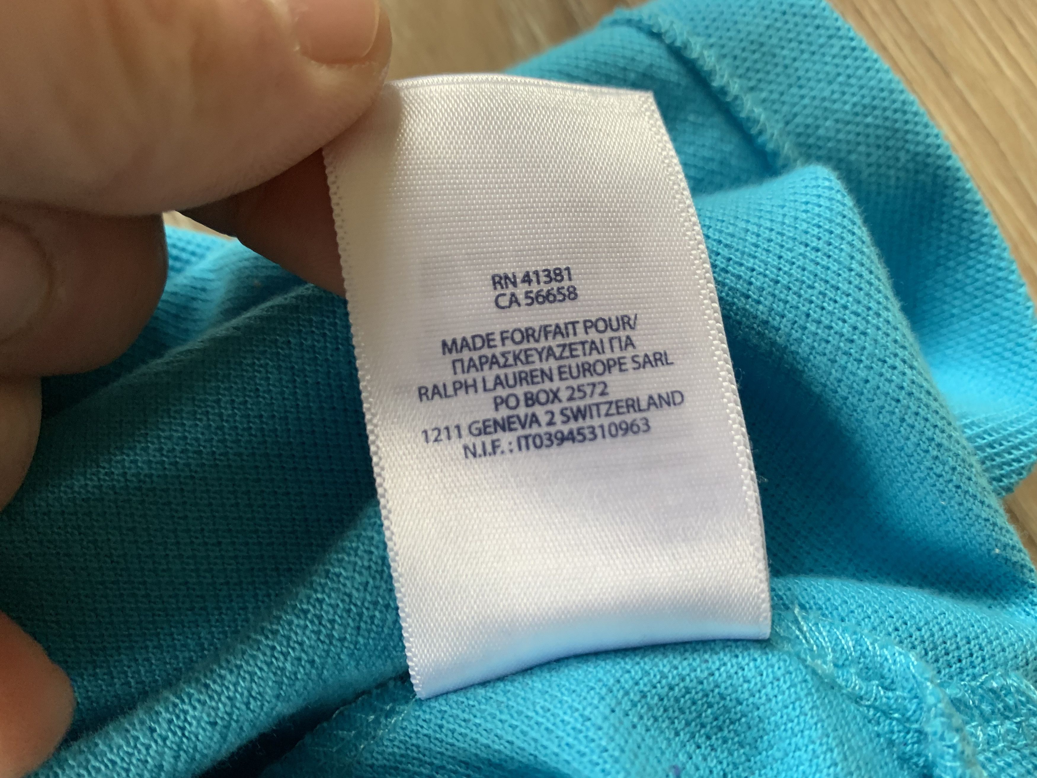 Polo Ralph Lauren × Ralph Lauren Polo Ralph Lauren Youth Cotton Light Blue Big Logo Polo Size US XXS / EU 40 - 9 Thumbnail