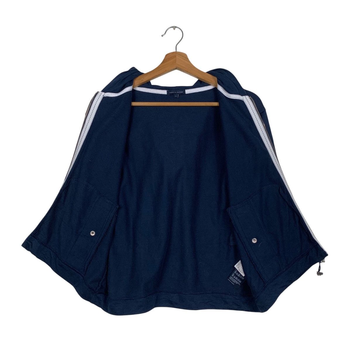 Tommy Hilfiger TOMMY HILFIGER 3q Sleeve Zipper Hoodies #1692-C75 Size S / US 4 / IT 40 - 13 Thumbnail