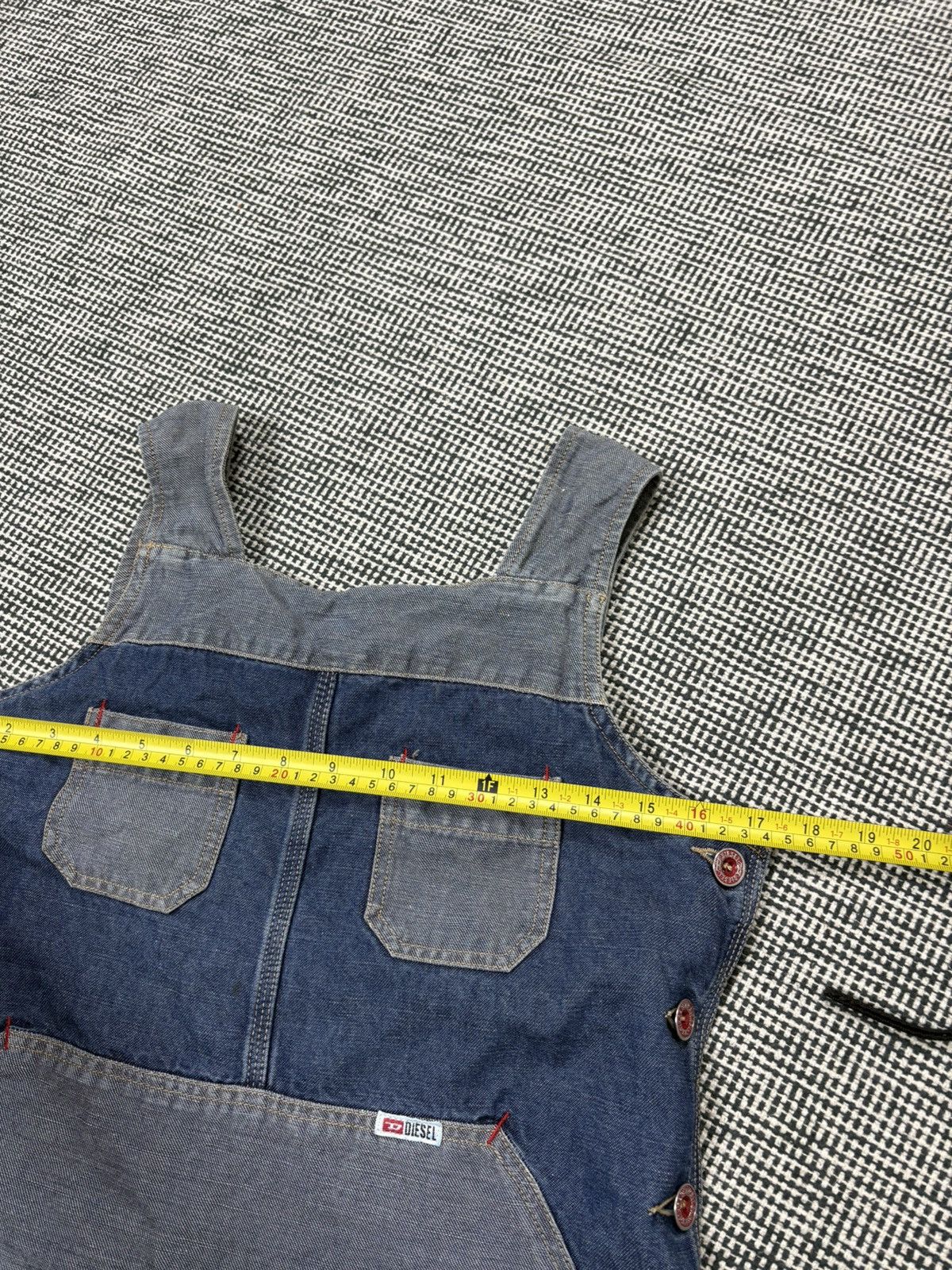 Diesel Vintage 90s diesel denim mini dress y2k style coquette Size M / US 6-8 / IT 42-44 - 9 Thumbnail