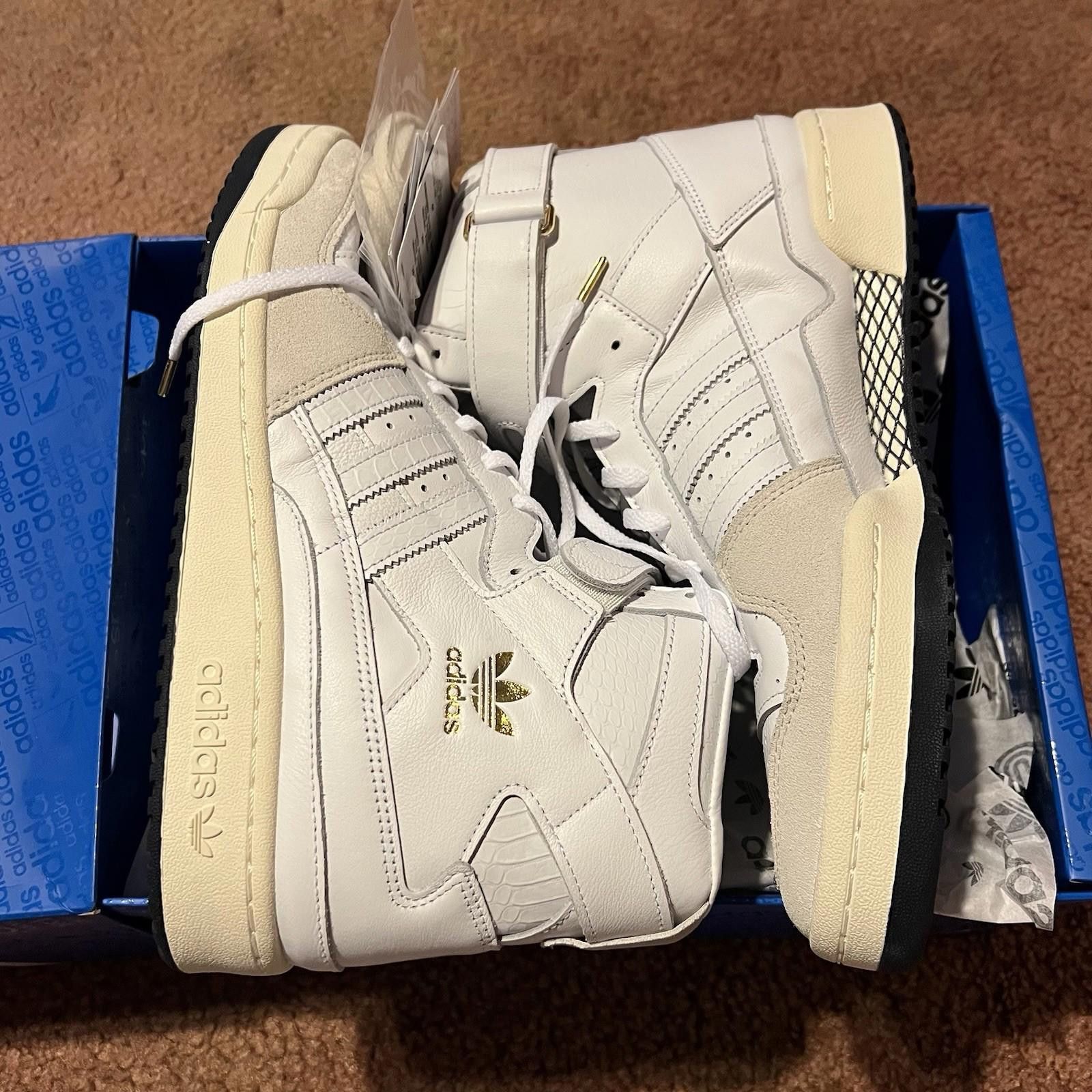 Adidas adidas Sneakersnstuff Forum 84 High White Legend Ink H67353 Size US 10.5 / EU 43-44 - 1 Thumbnail