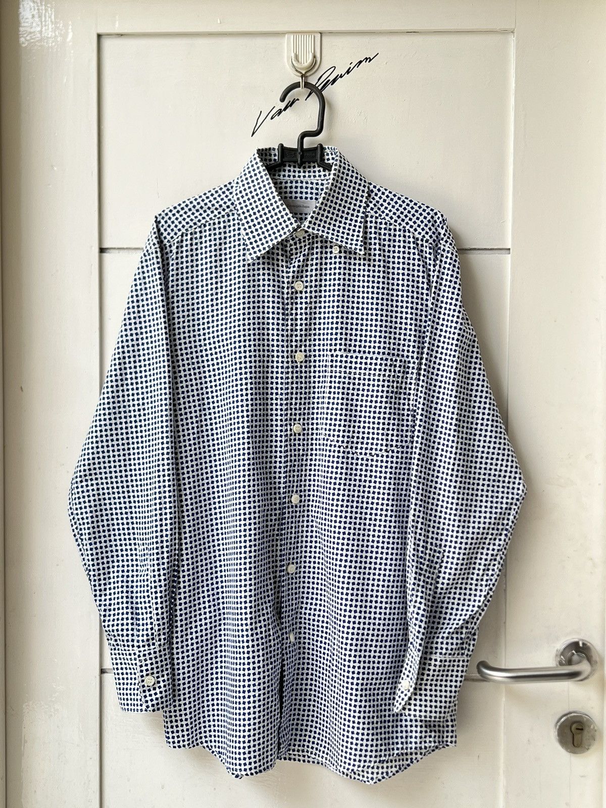 Ermenegildo Zegna Ermenegildo Zegna Motive T-shirt Size US S / EU 44-46 / 1 - 10 Thumbnail