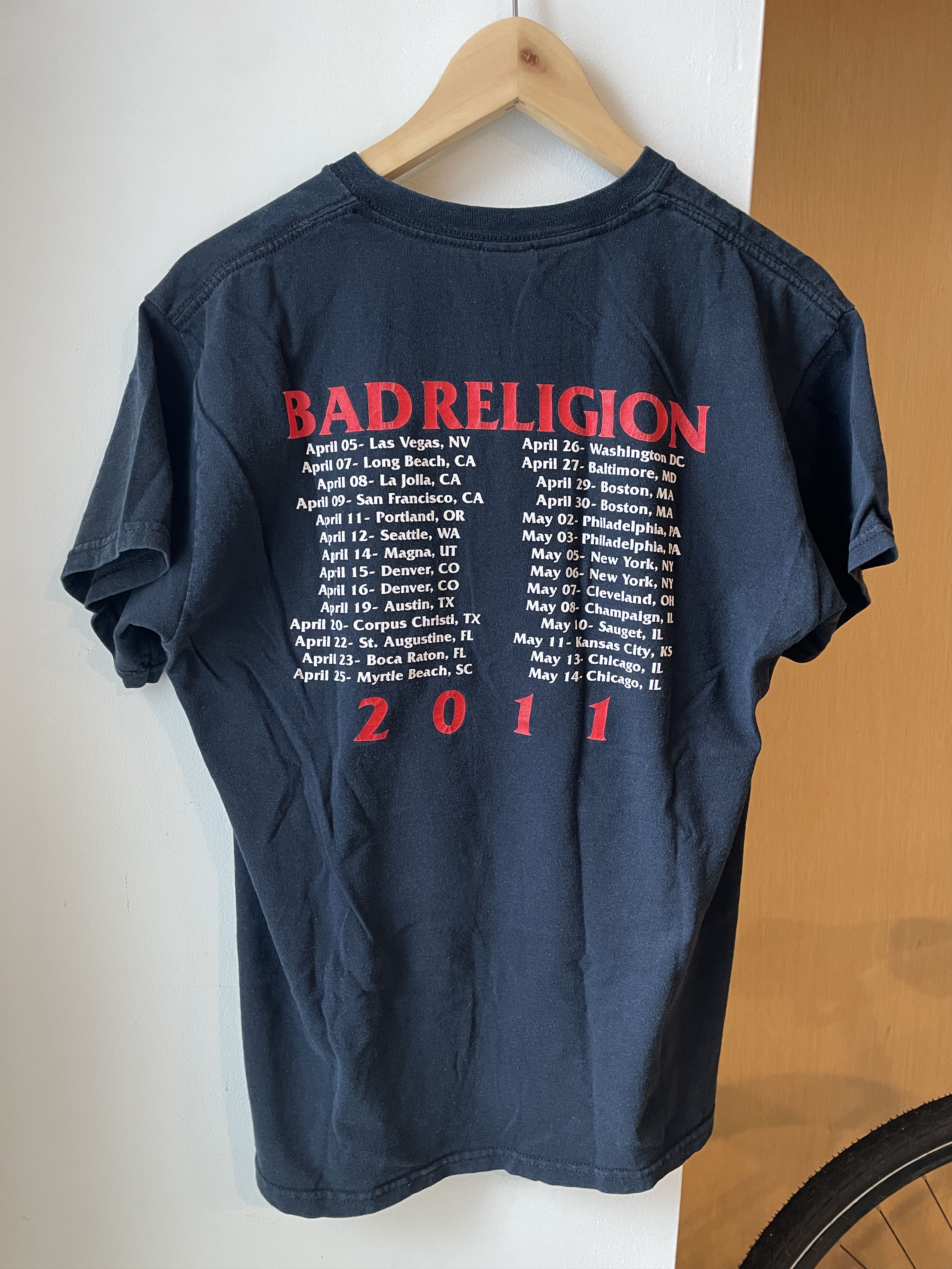 Vintage 2011 Bad Religion t shirt vintage Size US S / EU 44-46 / 1 - 2 Thumbnail