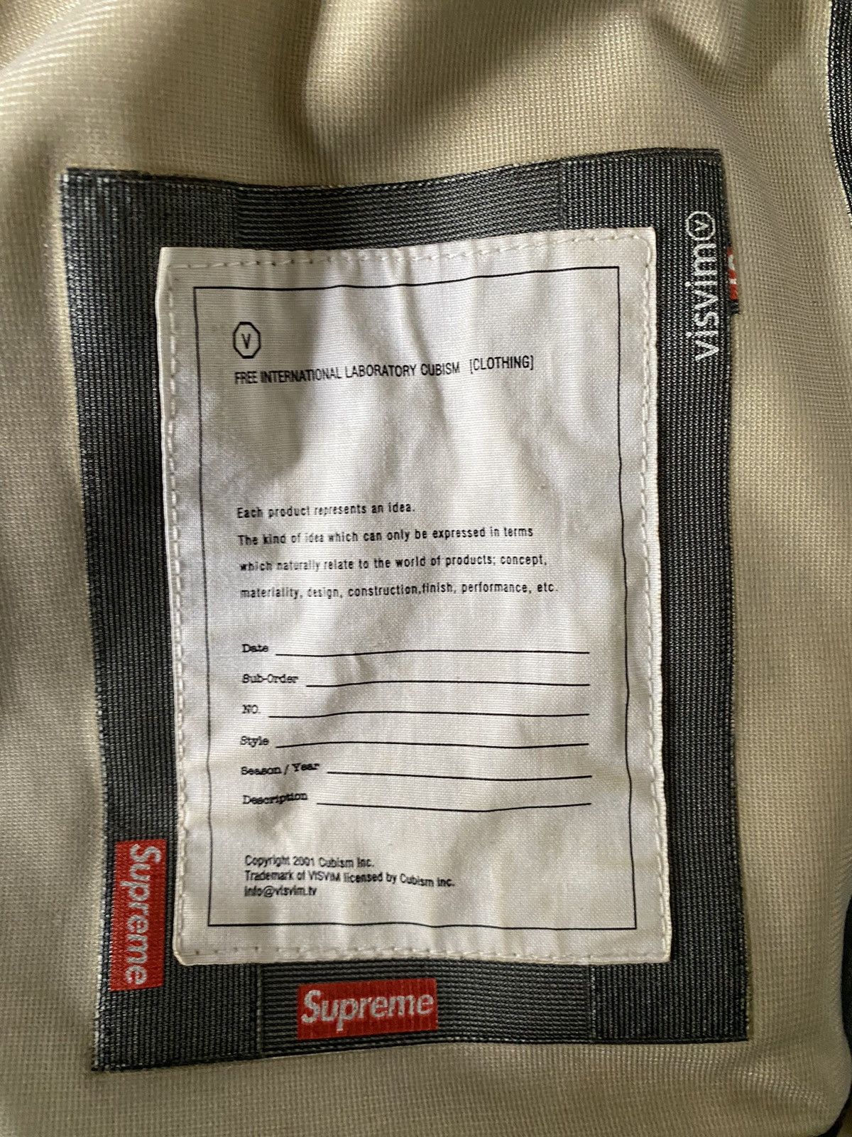 Supreme × Visvim Tradesman jacket medium Size US M / EU 48-50 / 2 - 4 Thumbnail