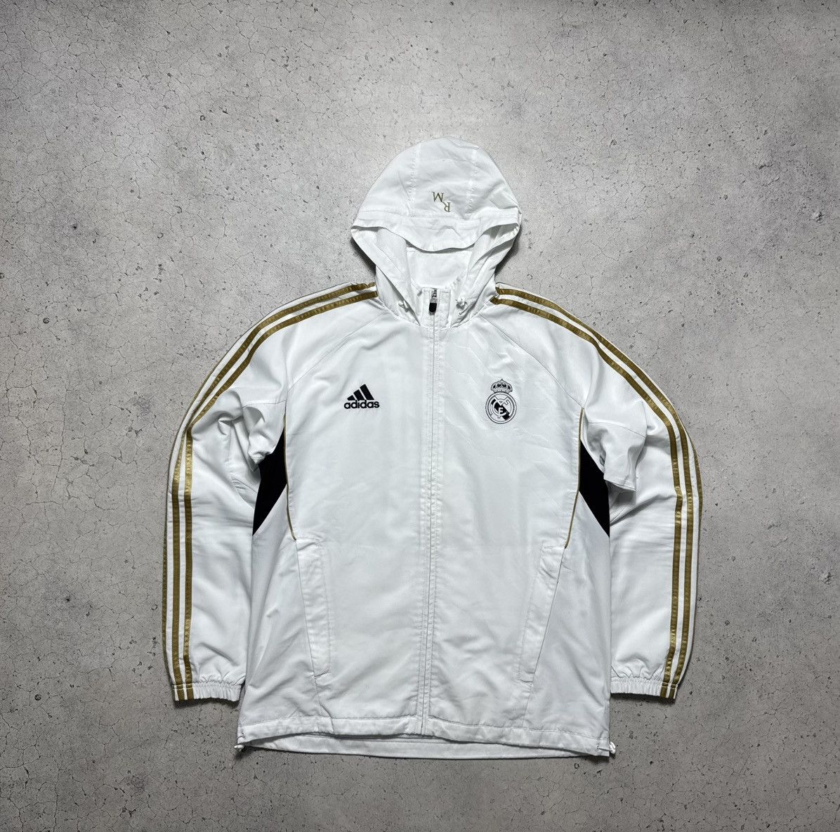 Adidas Adidas FC Real Madrid Vintage Nylon Football Track Suit Size US XL / EU 56 / 4 - 2 Thumbnail