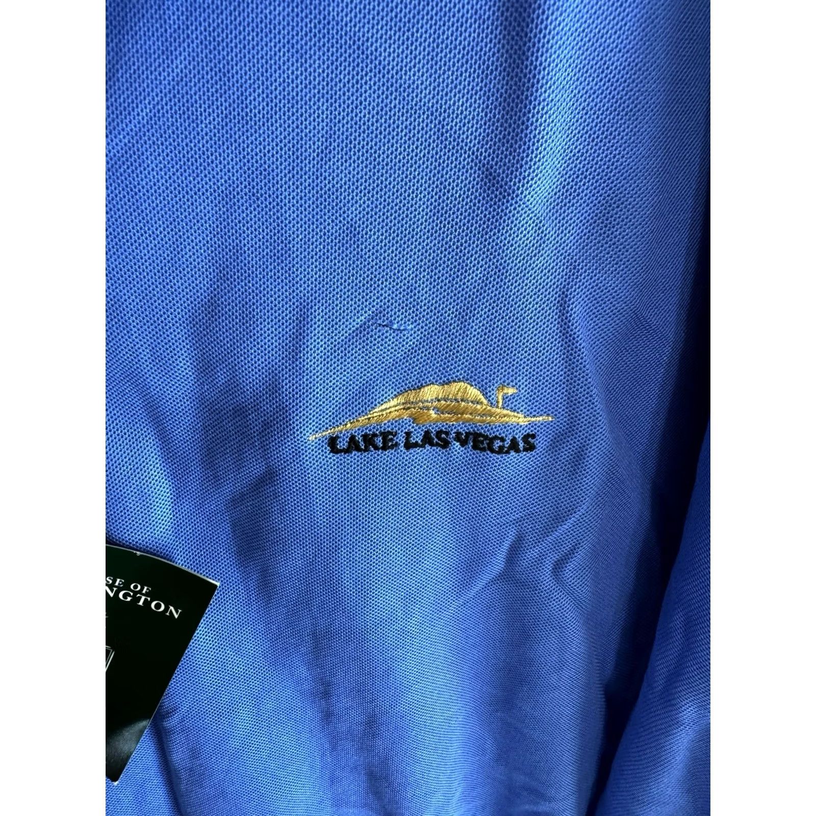Vintage NWT House Of Carrington Lake Las Vegas Golf POLO SHIRT Large L Mens Size US L / EU 52-54 / 3 - 5 Thumbnail