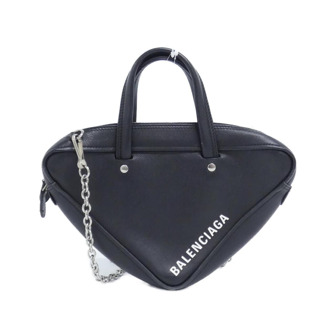 Balenciaga Balenciaga Balenciaga Triangle Duffle Calf Bag Leather Crossbody Bag 527272 C8K02 DUTY FREE for USA Size ONE SIZE - 1 Thumbnail