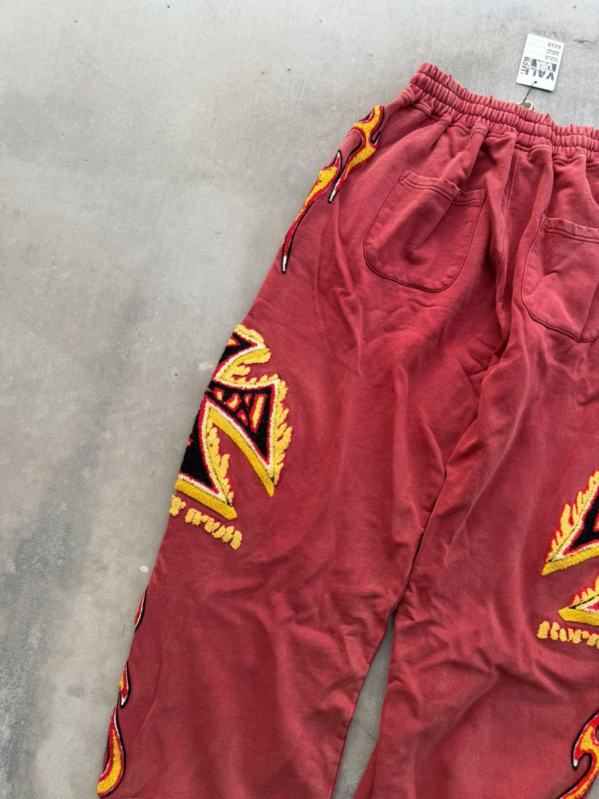 Vale Vale Forever La Flare Sweats – Red NWT Size Small Size US 30 / EU 46 - 6 Thumbnail