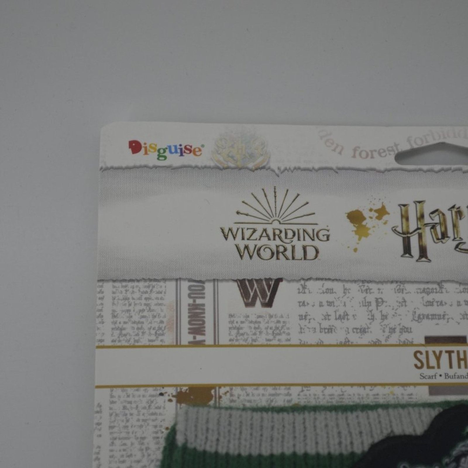 Other Harry Potter Wizard Scarf Disguise Wizarding World Slytherin Size ONE SIZE - 4 Thumbnail