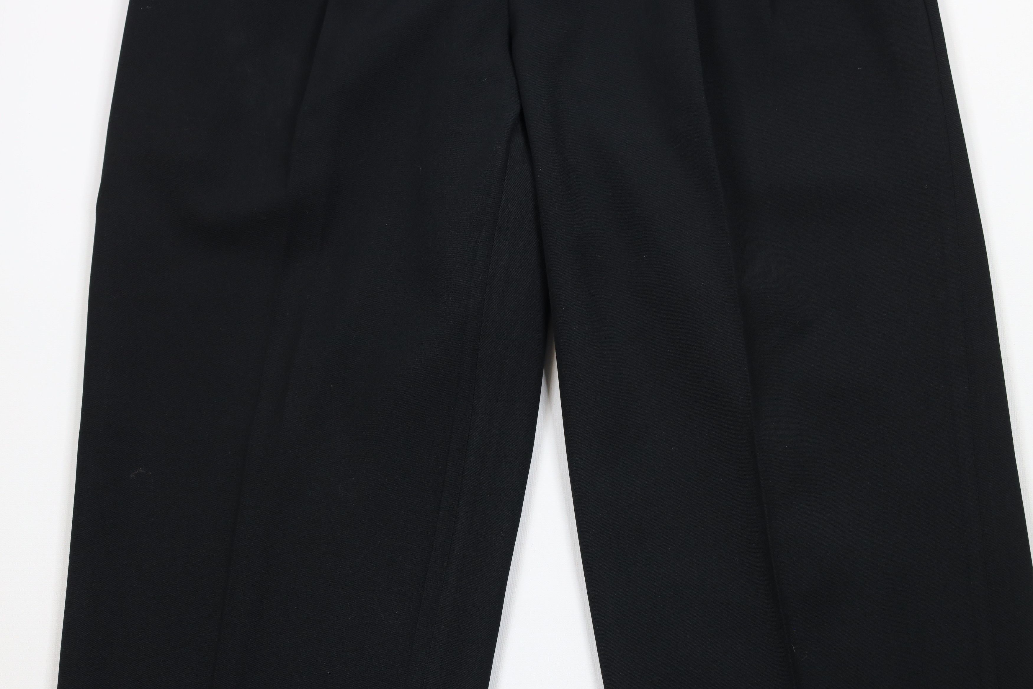 Ralph Lauren × Vintage Vintage Ralph Lauren Wide Leg Chino Pants Trousers Black Size US 34 / EU 50 - 3 Thumbnail