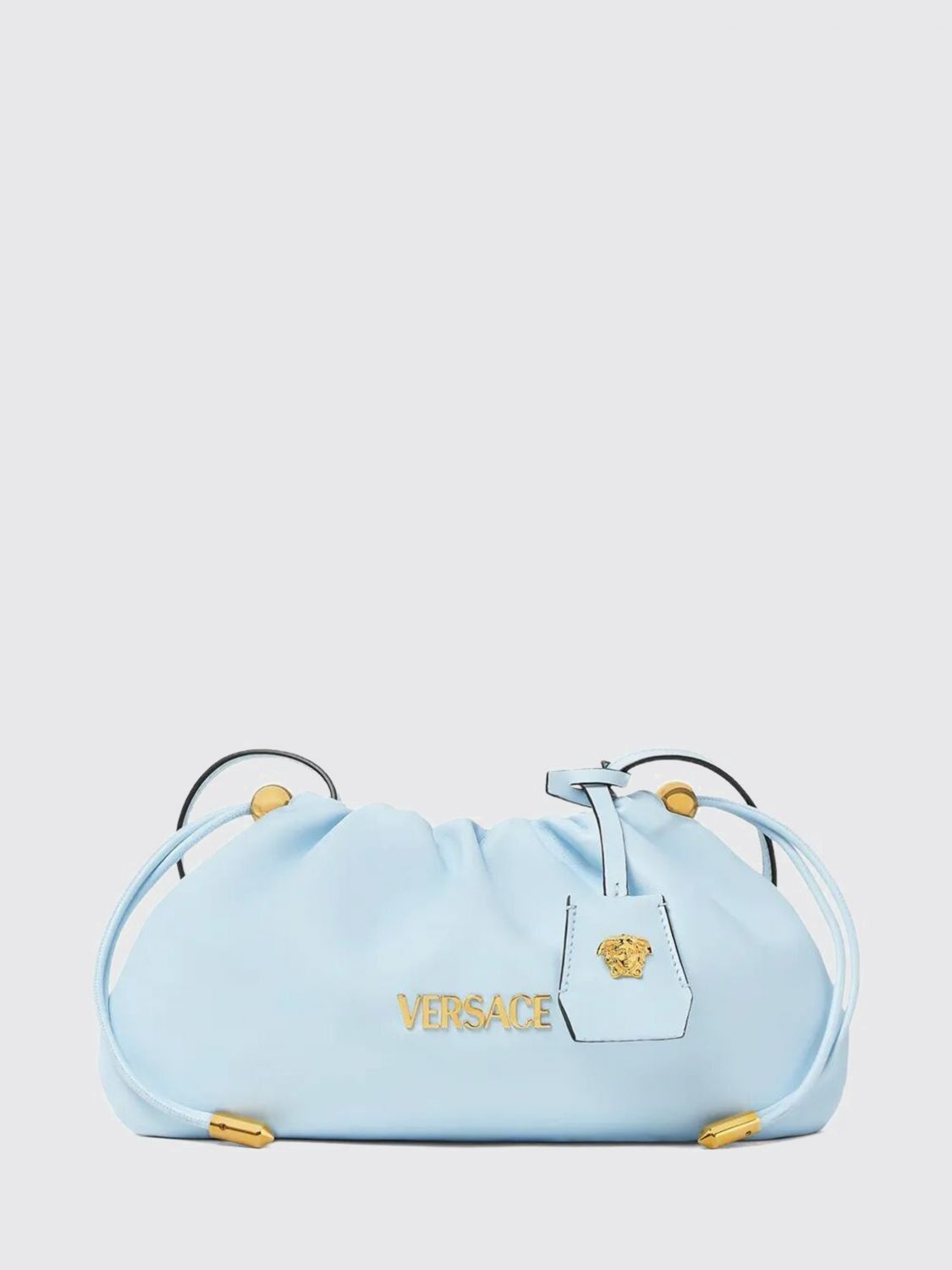 Versace Versace Clutch Woman Sky Blue Size ONE SIZE - 1 Thumbnail