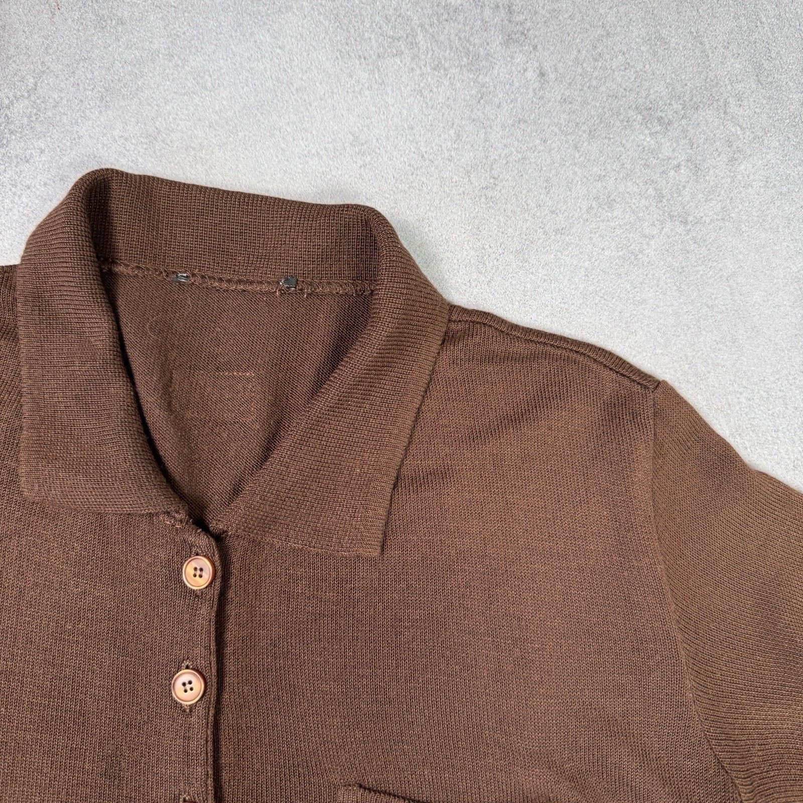 Dolce & Gabbana Vintage Dolce Gabbana Women Brown Sweater Button Up Blouse Size S / US 4 / IT 40 - 3 Thumbnail