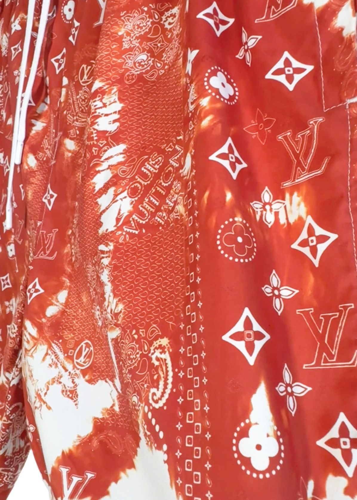 Louis Vuitton Louis Vuitton Red White Bandana Board Monogram Swim Trunks Size US 36 / EU 52 - 4 Thumbnail
