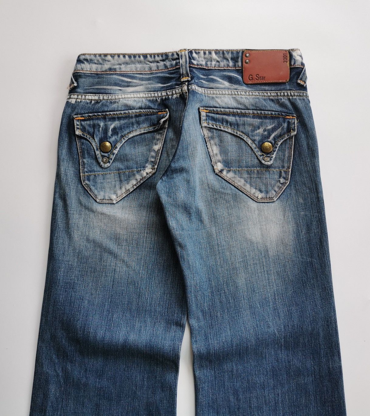 G-Star Wide Legs Loose Flared G Star Raw Jeans Size 30" / US 8 / IT 44 - 5 Thumbnail
