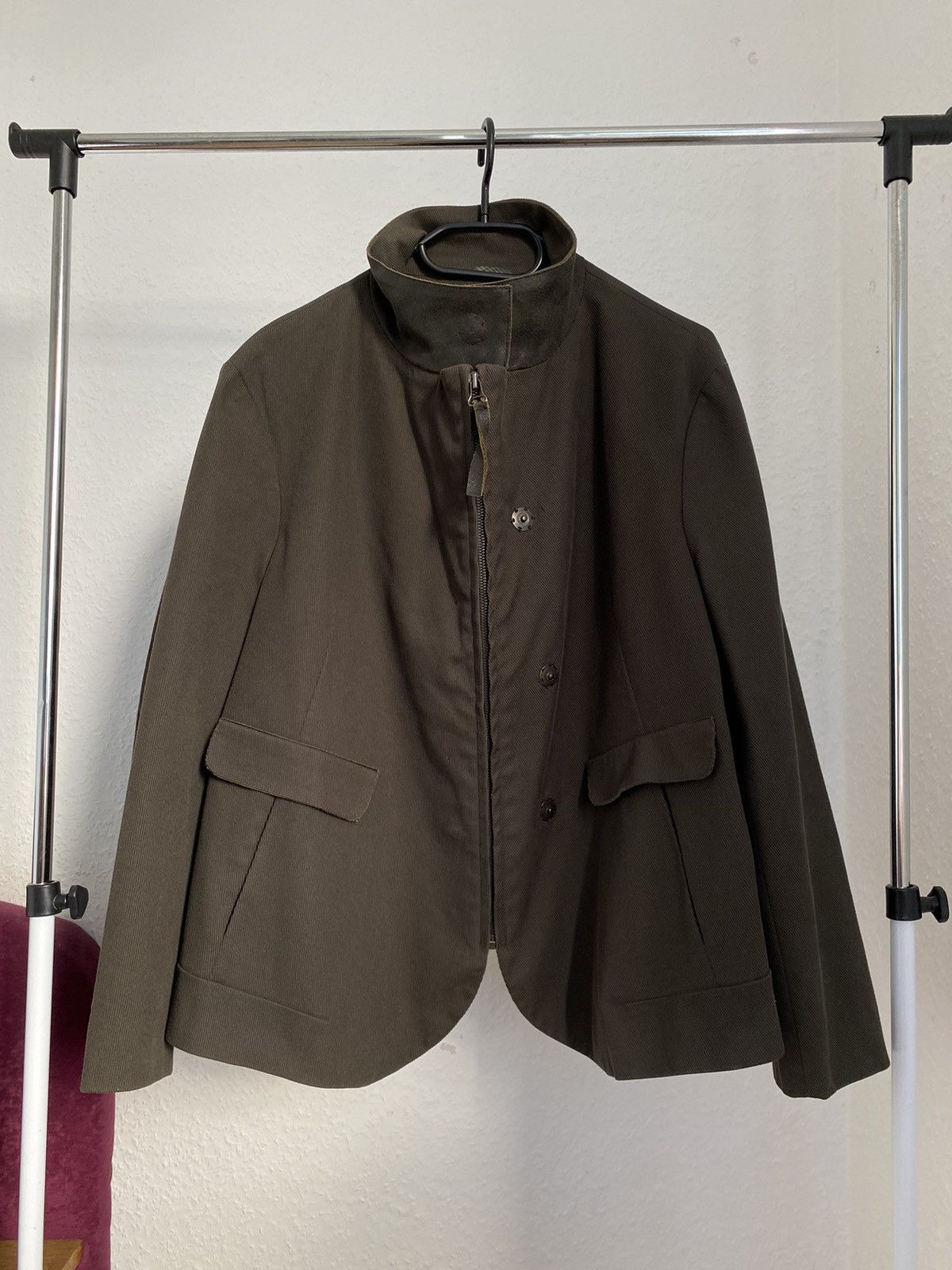 Annette Gortz Annette Gortz Cotton Jacket Sz 44 Khaki like Rundholz Oska Size L / US 10 / IT 46 - 4 Thumbnail