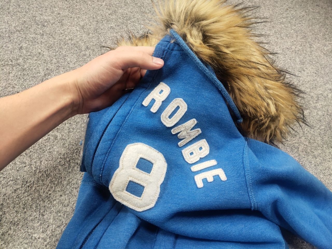 Abercrombie & Fitch Abercrombie Vintage Y2K crazy fur zip Hoodie if six was nine Size US L / EU 52-54 / 3 - 12 Thumbnail