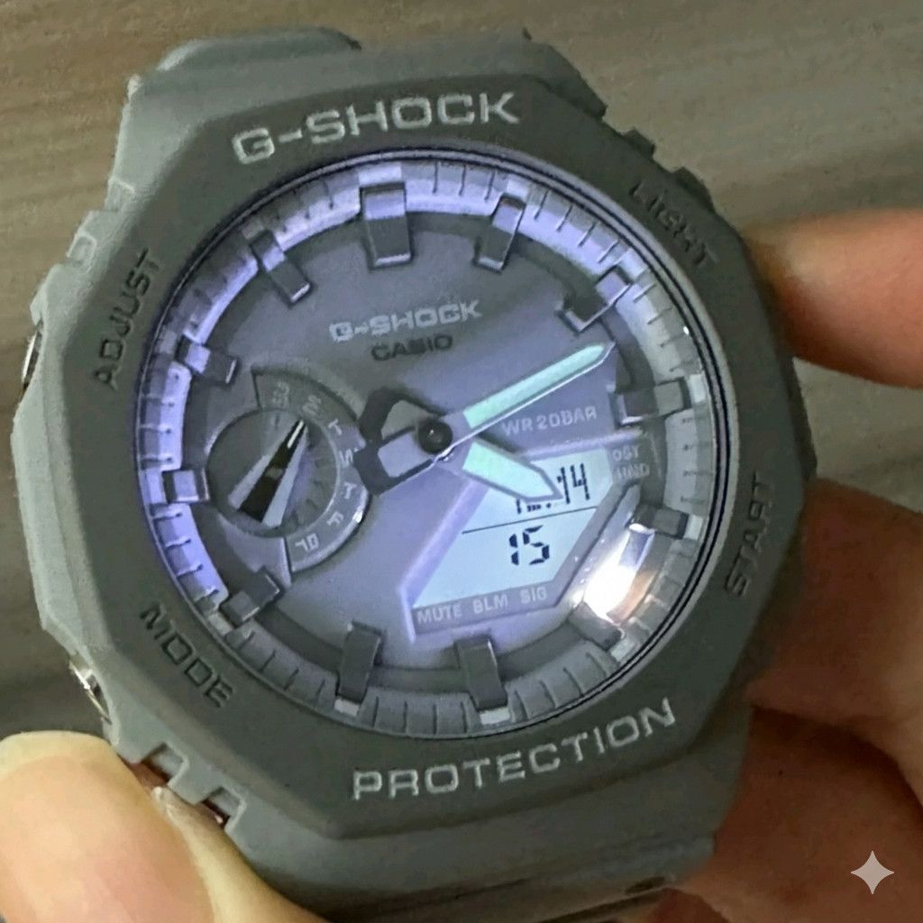 Casio Casio G Shock GA-2110ET-8AER Size ONE SIZE - 7 Thumbnail