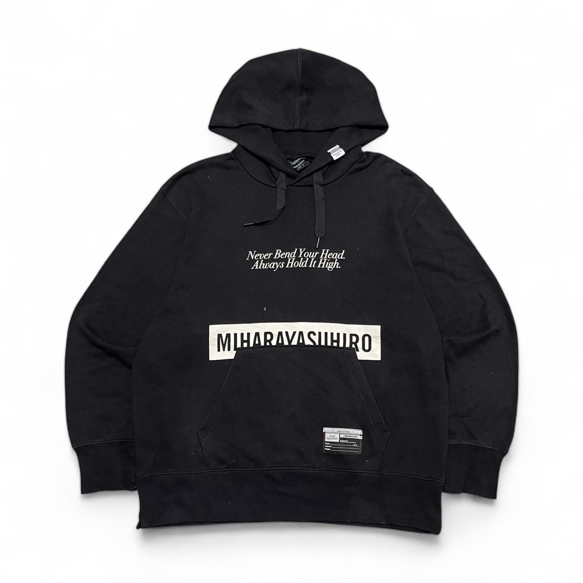 Miharayasuhiro Miharayasuhiro - S/S 17 - Big Zip Hoodie
