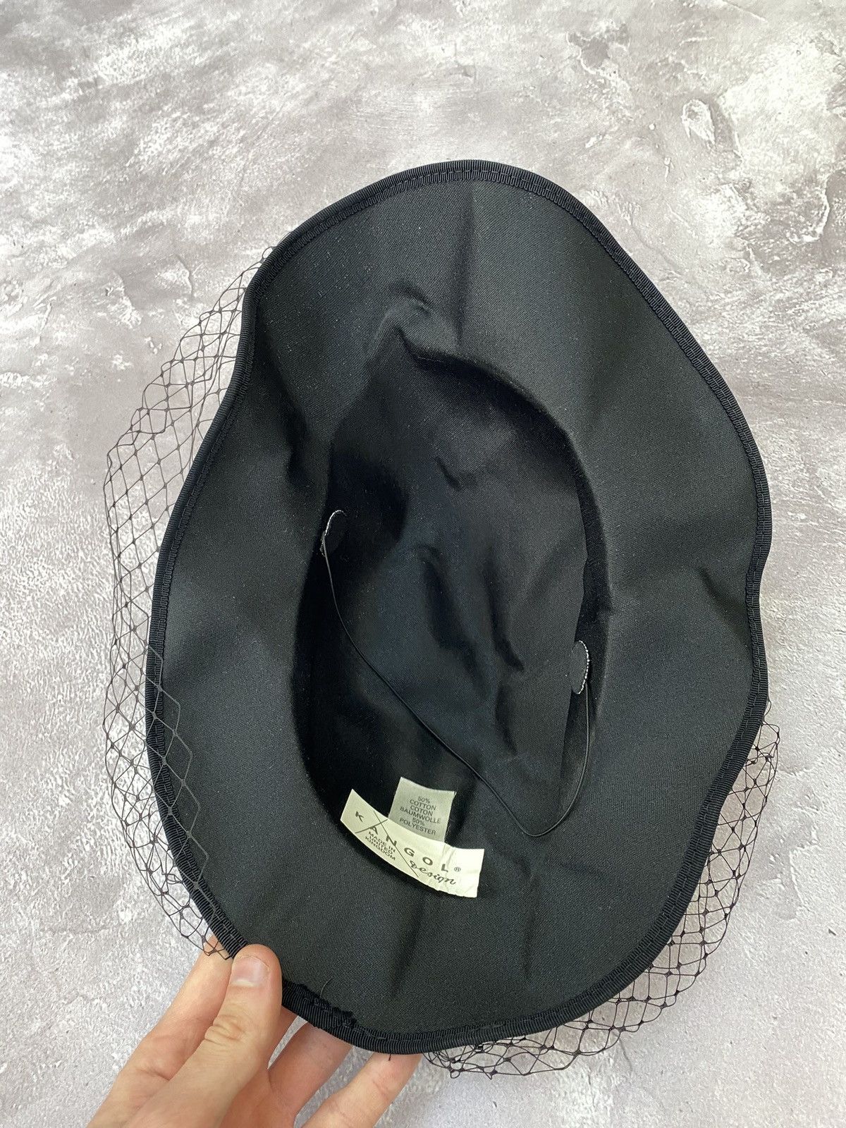 Kangol Vintage Kangol Lady Hat Decorative Mesh Size ONE SIZE - 4 Thumbnail