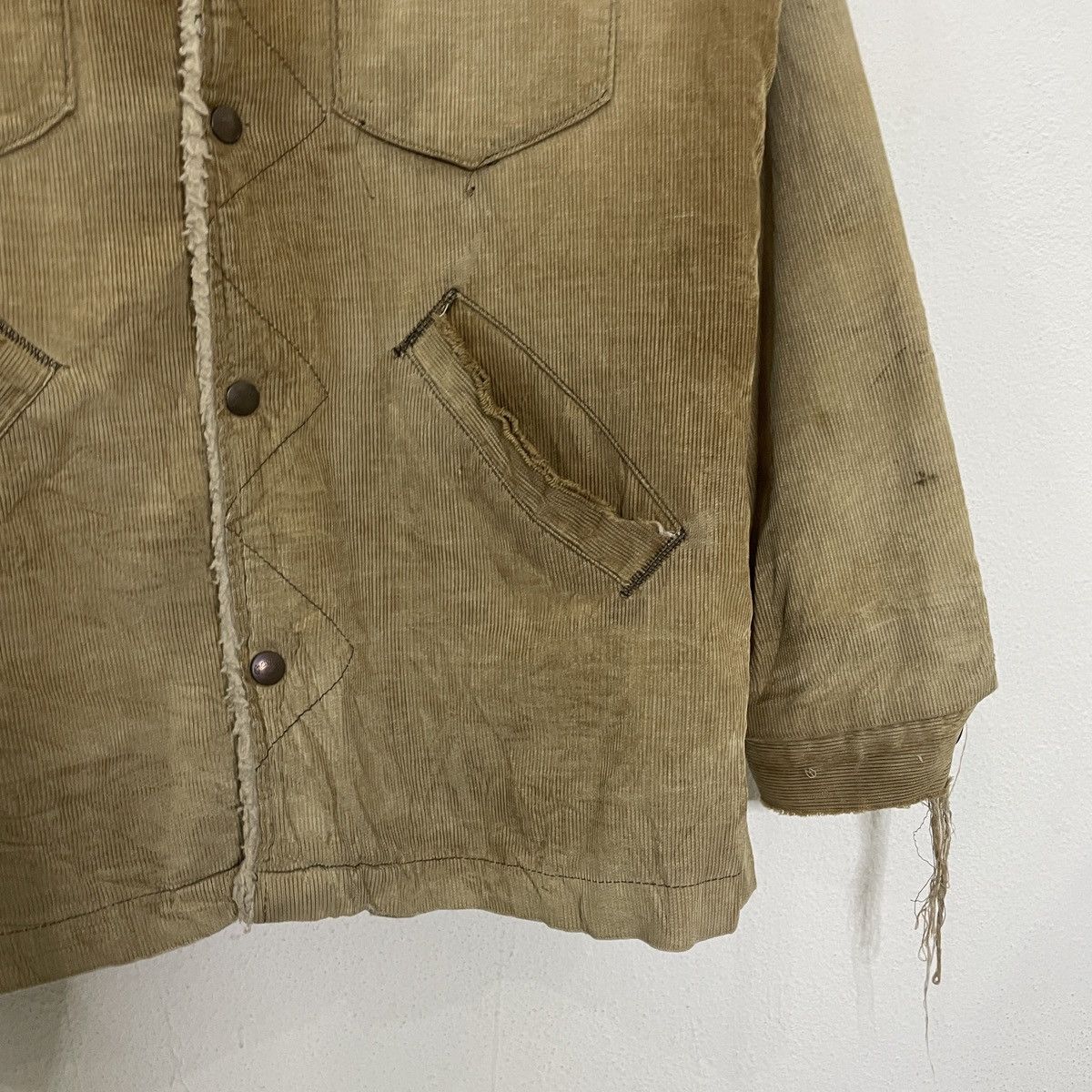 Wrangler Vintage 80s Wrangler Wrang Coat Jacket Size US L / EU 52-54 / 3 - 2 Thumbnail
