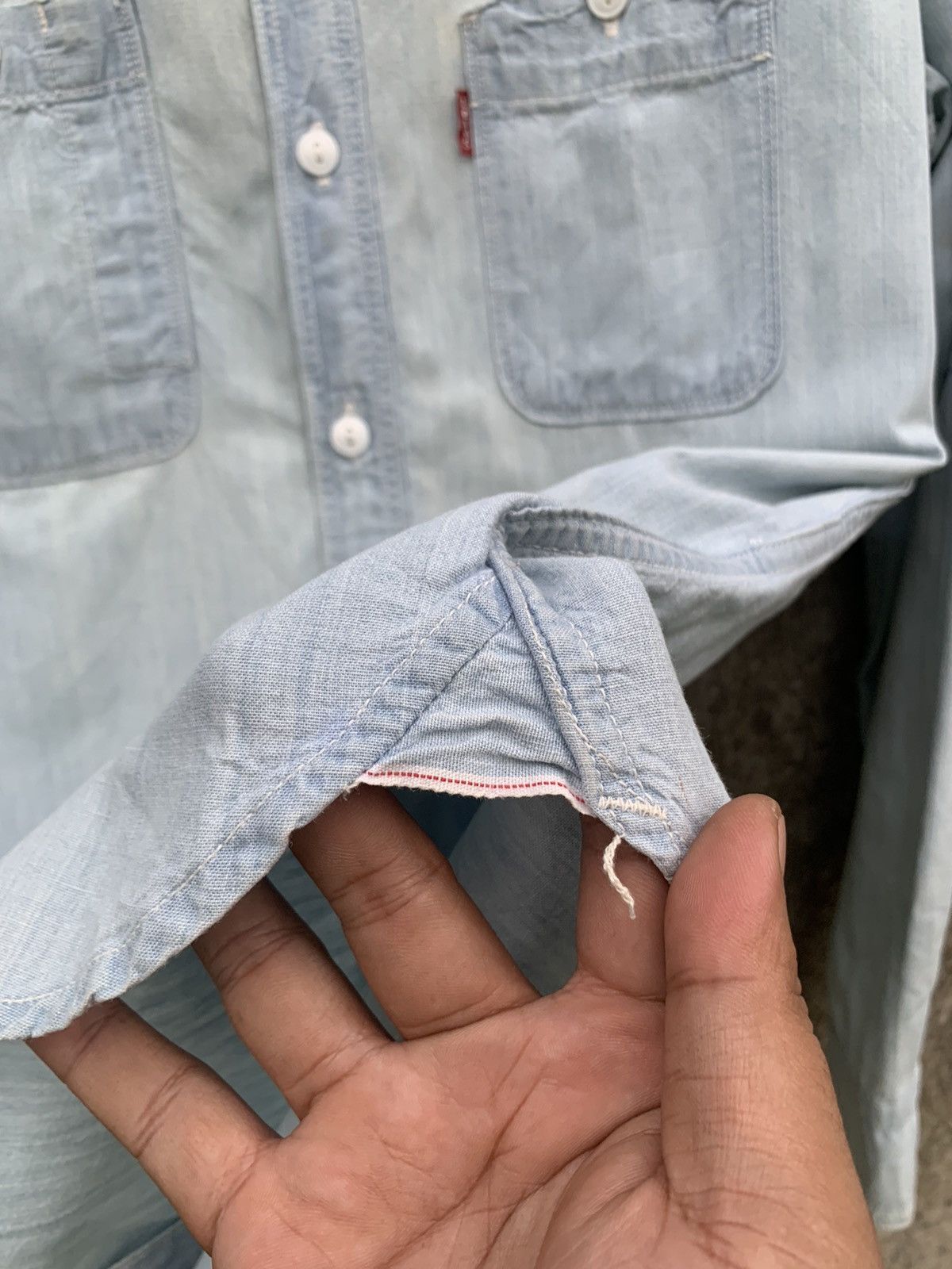 Levi's Vintage Levi’s selvedge shirt patches Size US M / EU 48-50 / 2 - 11 Thumbnail