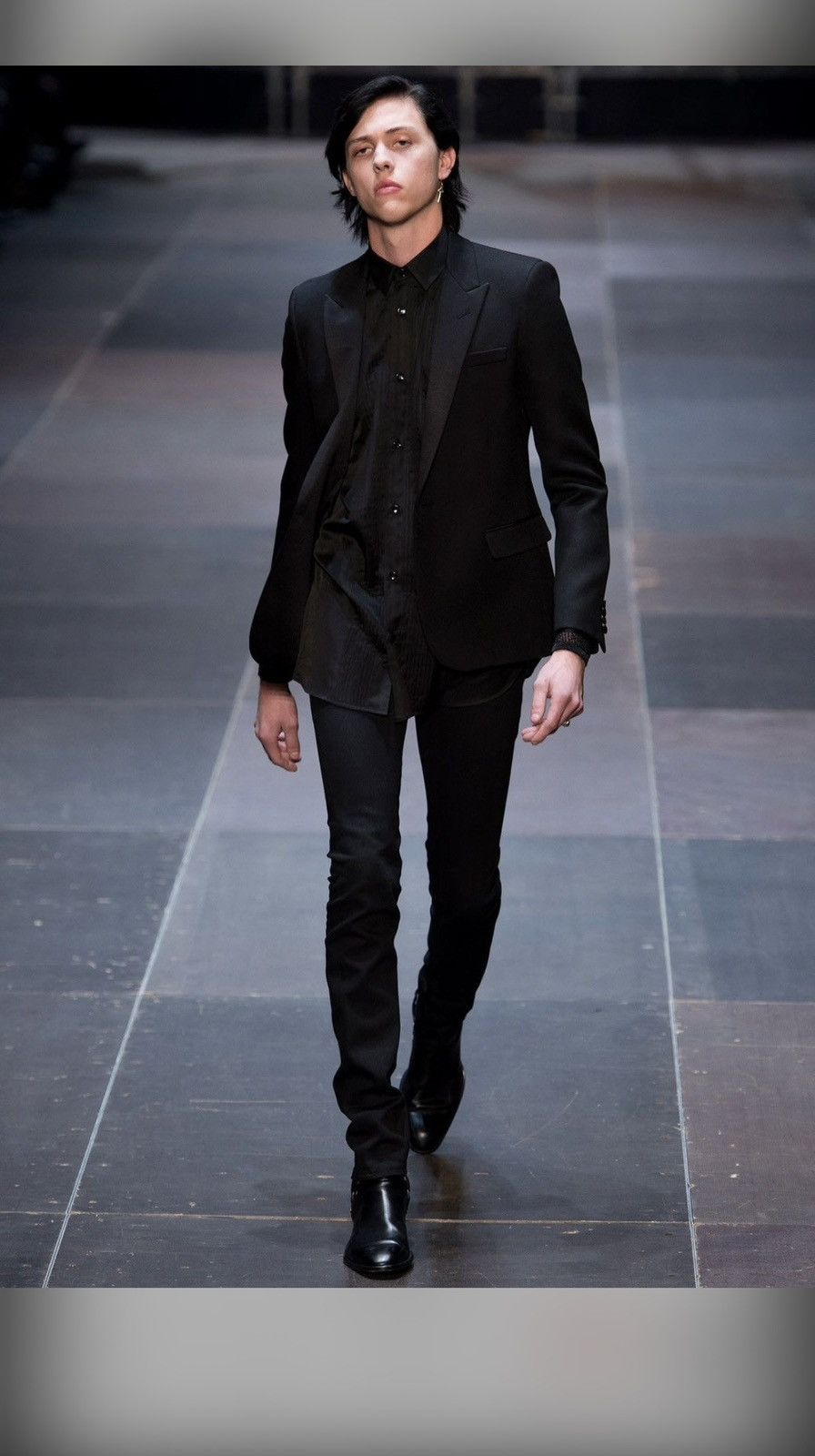 Saint Laurent Paris FW13- black D01 skinny denim by hedi slimane Size US 32 / EU 48 - 5 Thumbnail