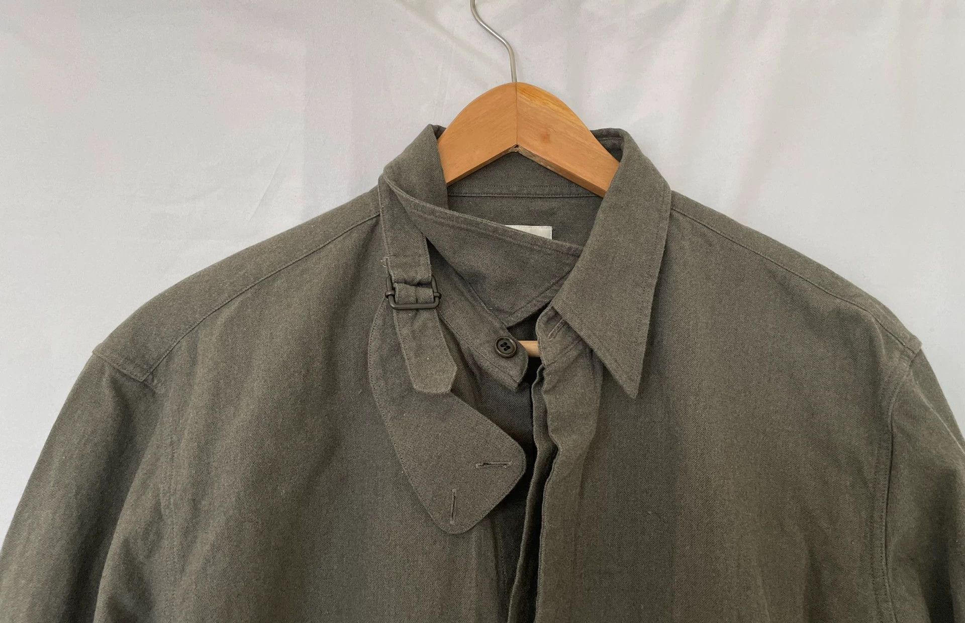 Dries Van Noten #Shirt Dries Van Noten 16fw Military Style Men's Shirt Size US M / EU 48-50 / 2 - 3 Thumbnail