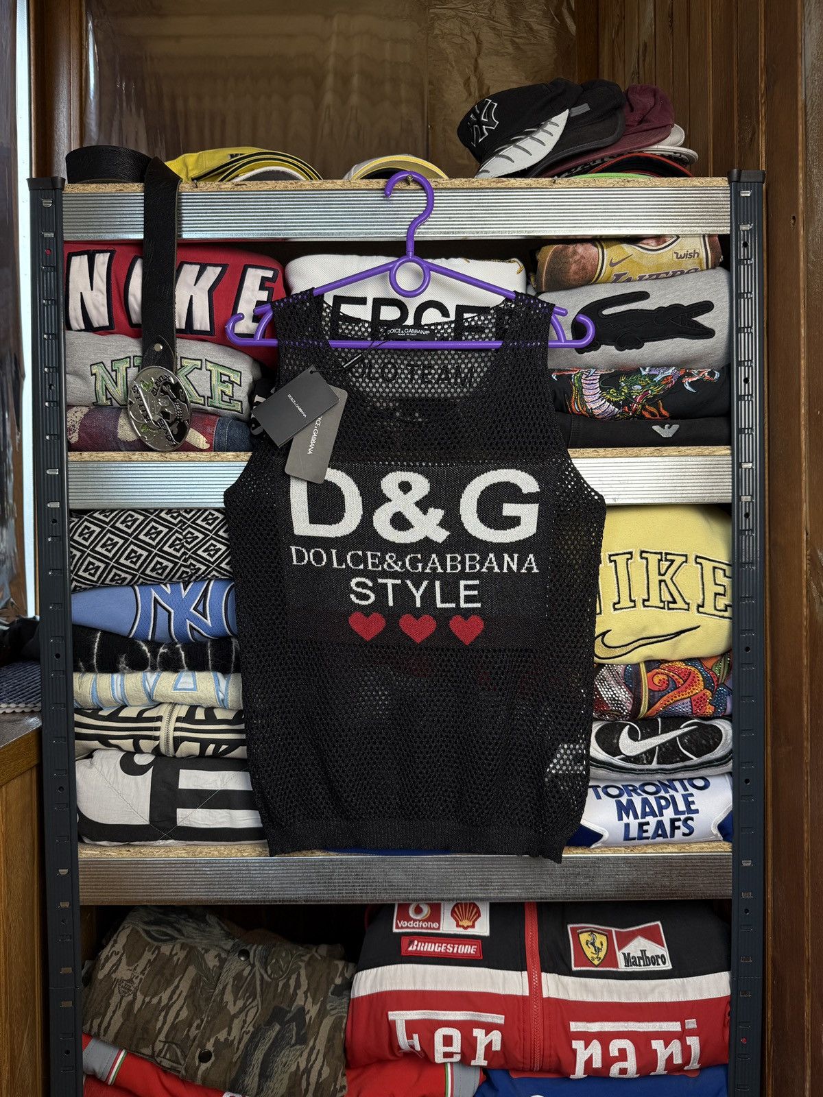 Dolce & Gabbana Luxury Dolce & Gabanna Love Big Logo Short tee Size S / US 4 / IT 40 - 1 Thumbnail