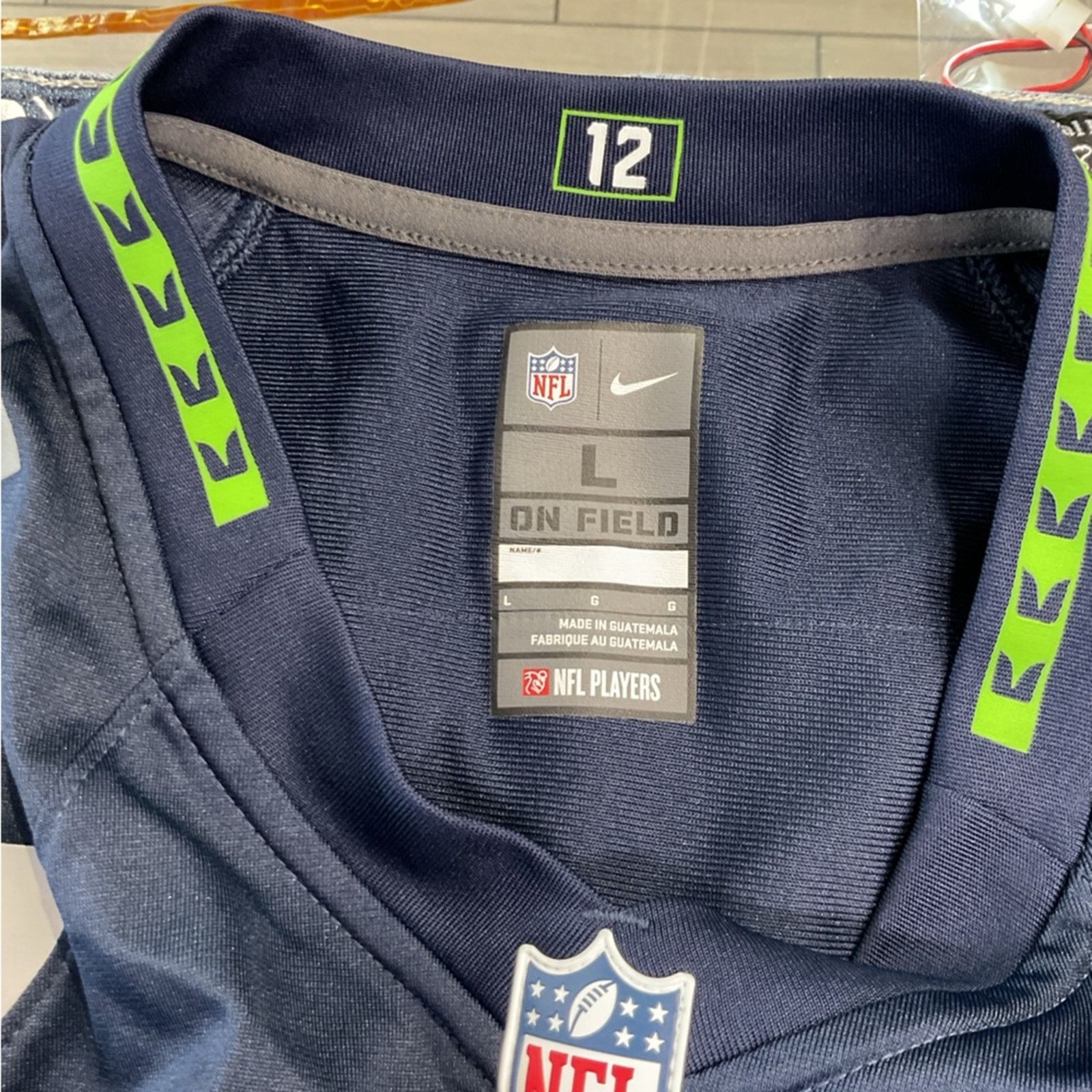 Nike Nike Seattle Seahawks Metcalf #14 NFL Jersey Size US L / EU 52-54 / 3 - 3 Thumbnail