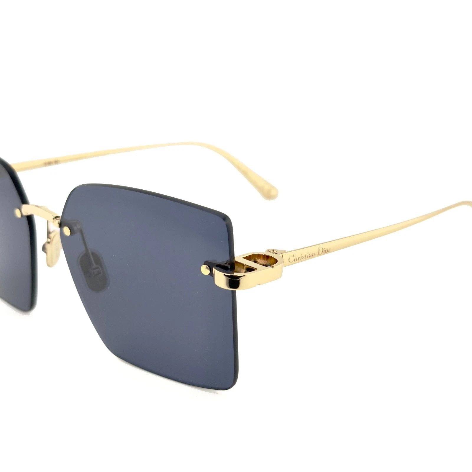 Christian Dior Monsieur CHRISTIAN DIOR CDIOR Gold S3U Rimless Sunglasses CD40195U Size ONE SIZE - 7 Thumbnail