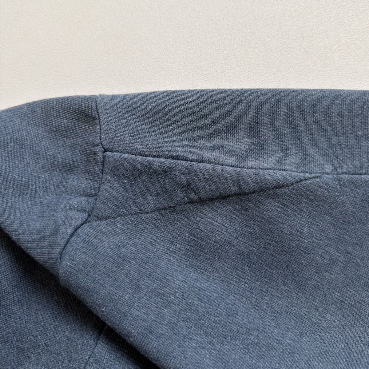 Maison Margiela Early 2000s Miss Deanna Blue Cotton Sweatshirt Size US XL / EU 56 / 4 - 4 Thumbnail