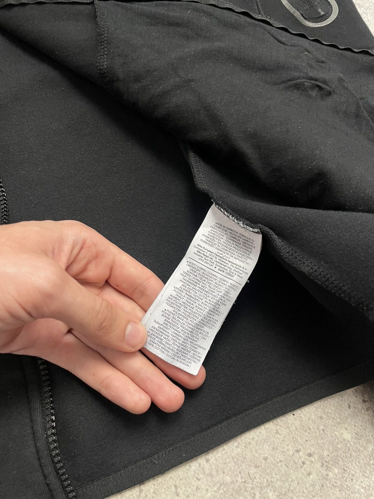 Nike Nike Tech Fleece Zip-Up Hoodie Modern Drill Style Size L Size US L / EU 52-54 / 3 - 7 Thumbnail