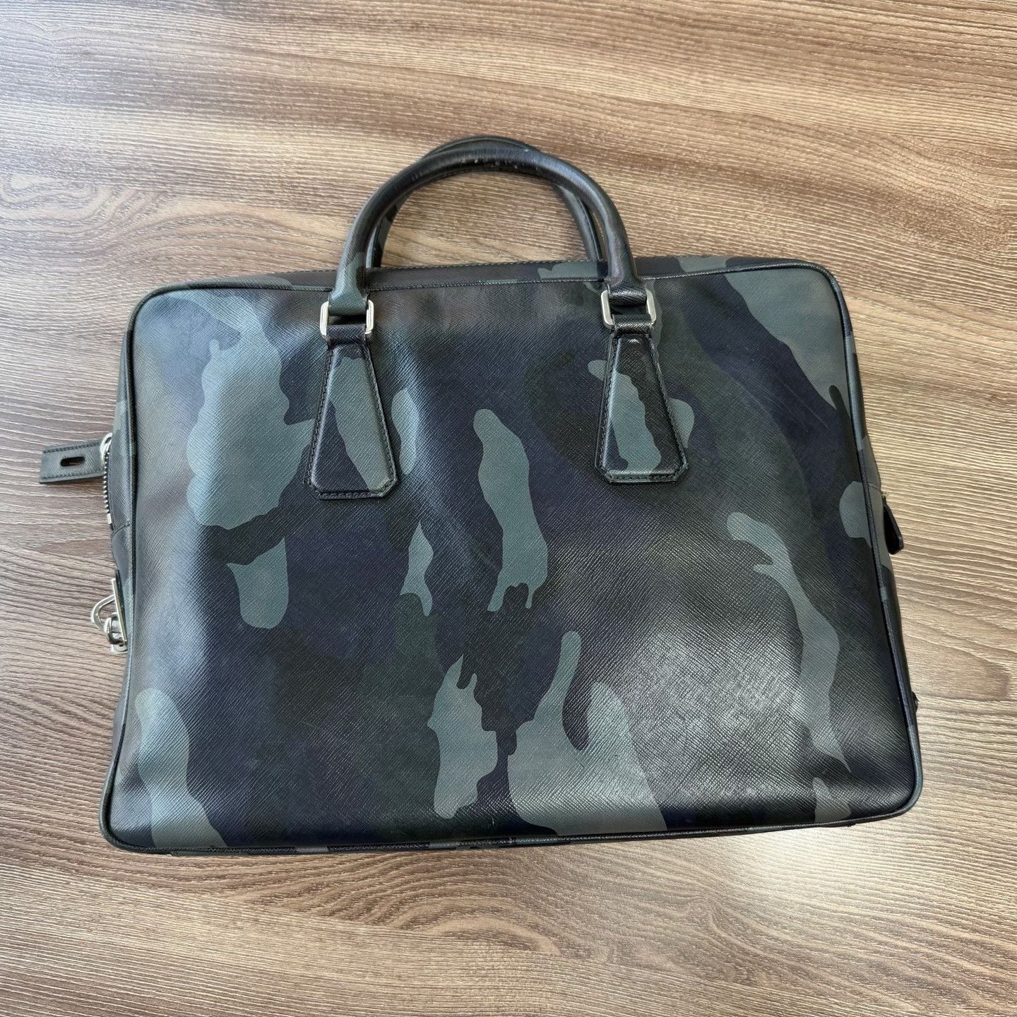 Prada Prada Leather Camo Bag one size Men Size ONE SIZE - 1 Thumbnail