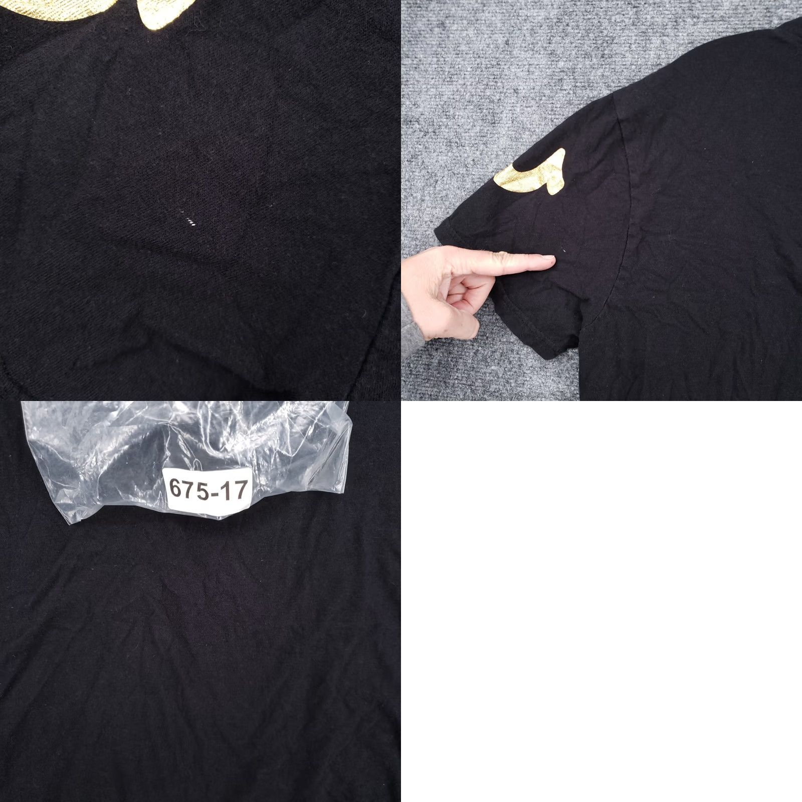 True Religion True Religion Shirt Womens Large L Black Logo V Neck Pullover Short Sleeve Tee T Size L / US 10 / IT 46 - 9 Thumbnail