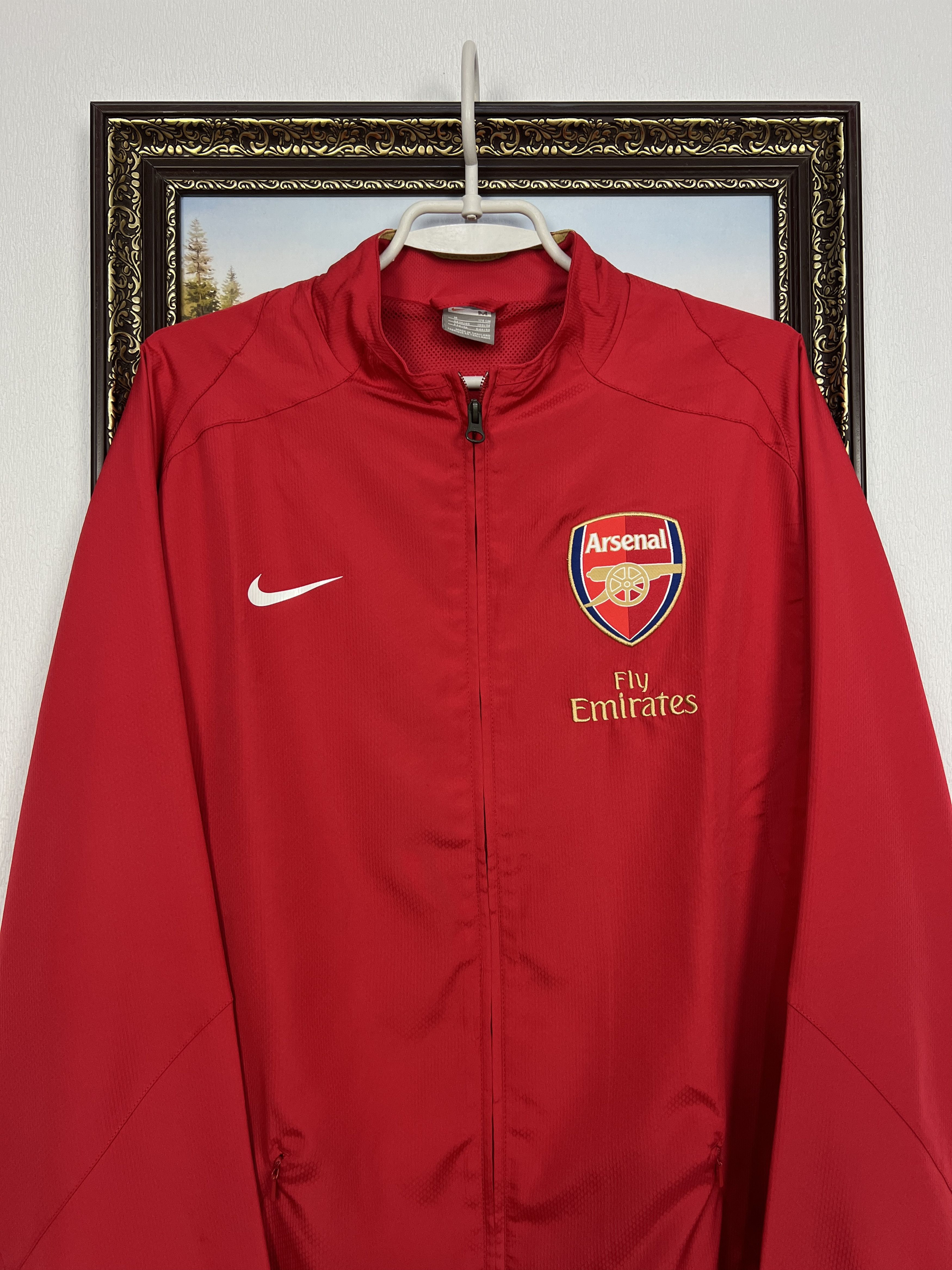Nike Vintage Nike Arsenal Football Jacket Soccer Track Top Mens Size US M / EU 48-50 / 2 - 2 Thumbnail