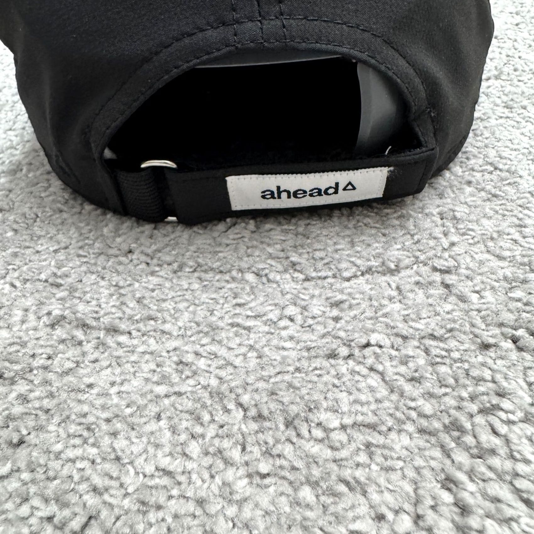 Vintage Ahead Womens Performance Running Hat Cap Adjustable Black Logo Outdoor Sports USA Size ONE SIZE - 7 Thumbnail