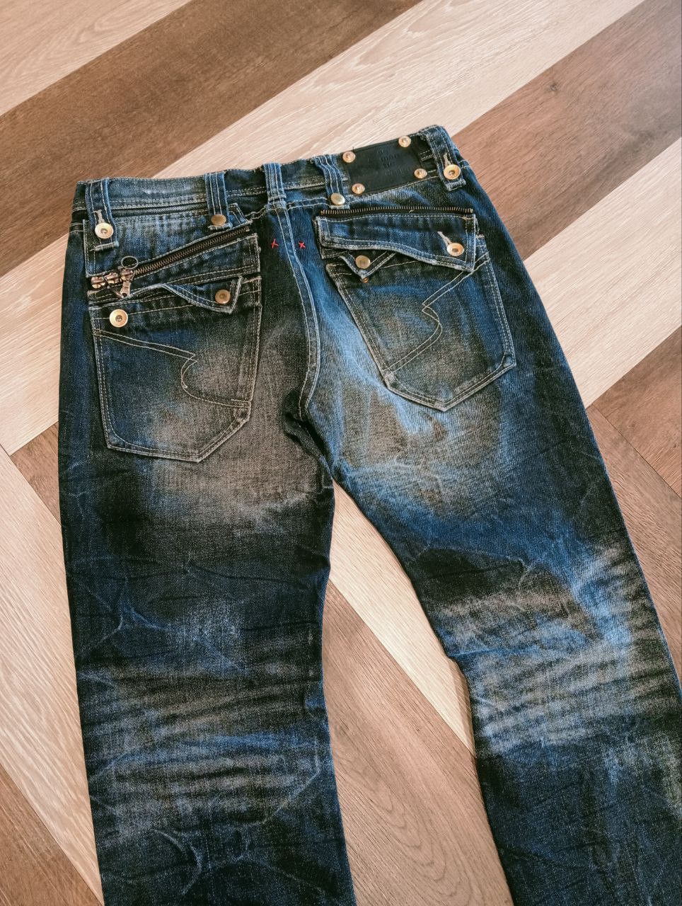 semanticdesign SEMANTIC DESIGN JAPAN DISTRESSED STYLE PANTS Size US 32 / EU 48 - 3 Thumbnail