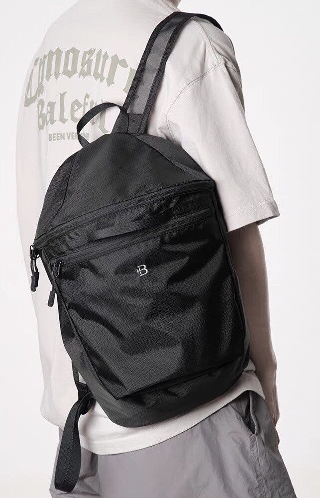 Fashion streetwear nylon backpack aesthetic outdoor