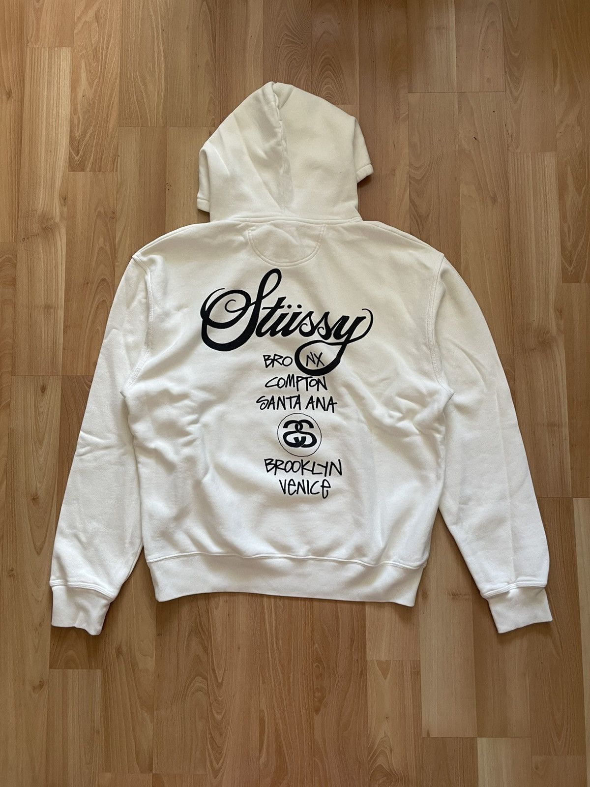 Stussy Stussy World Tour Hoodie Size US L / EU 52-54 / 3 - 1 Thumbnail