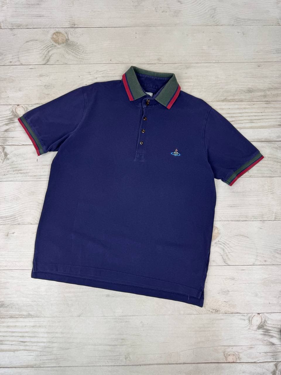 Vivienne Westwood Vivienne Westwood Polo Shirt Logo Orb Size US L / EU 52-54 / 3 - 1 Thumbnail