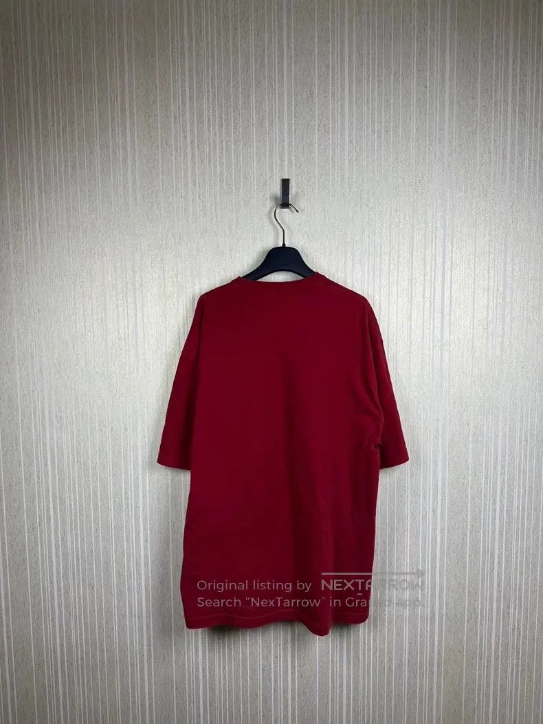 Balenciaga Balenciaga Short Sleeve with Red Wheat Pattern Size US S / EU 44-46 / 1 - 2 Thumbnail