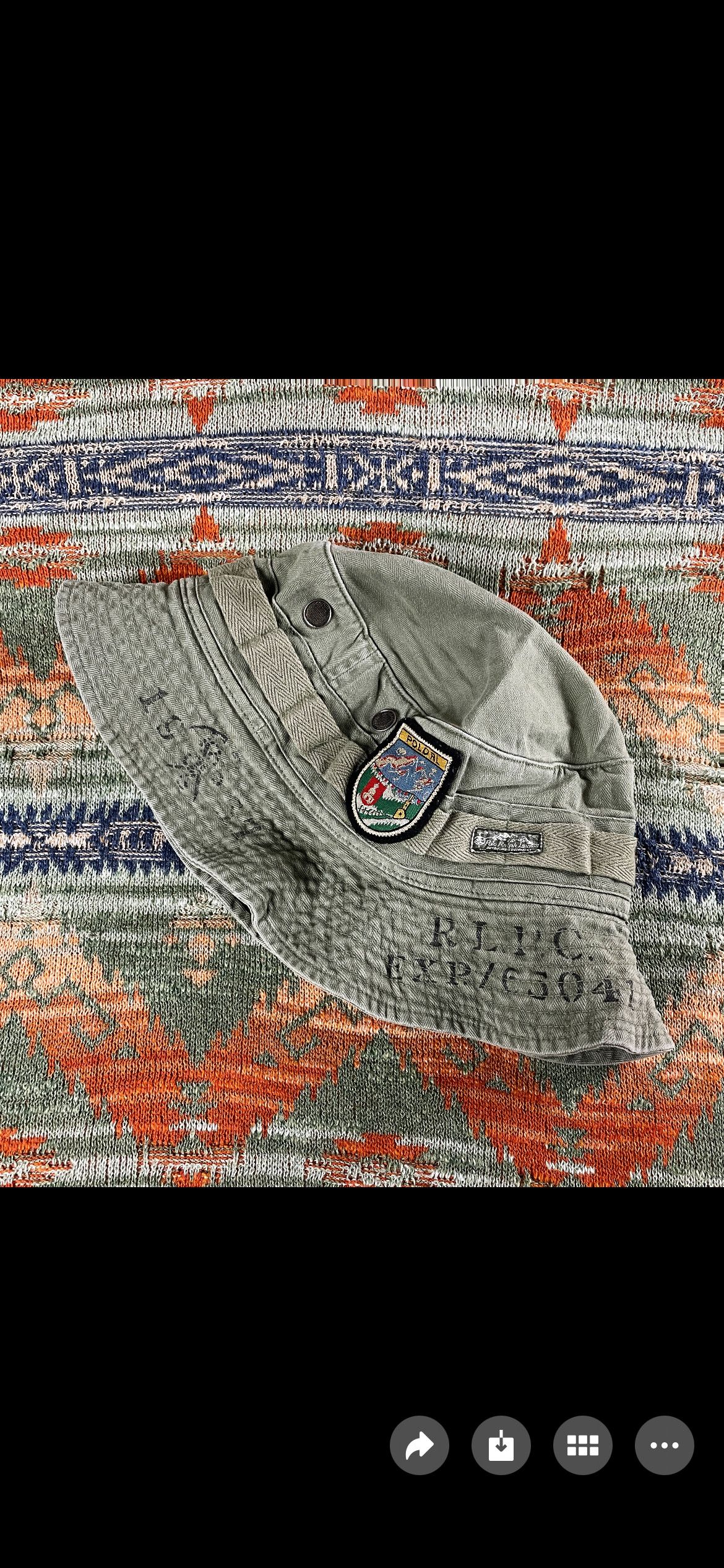 Polo Ralph Lauren Ralph Lauren Extreme mountaineering Bucket fisher Hat Cap Size ONE SIZE - 3 Thumbnail