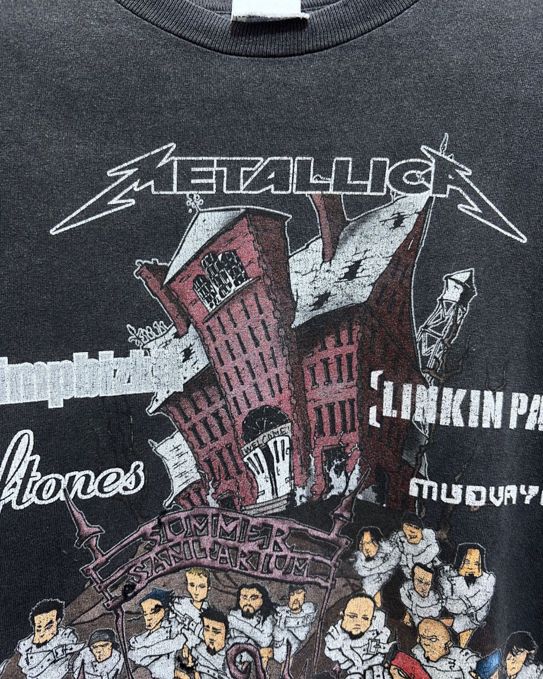 Band Tees vintage 2003 Summer Sanitarium Metallica Deftones Size US XL / EU 56 / 4 - 9 Thumbnail