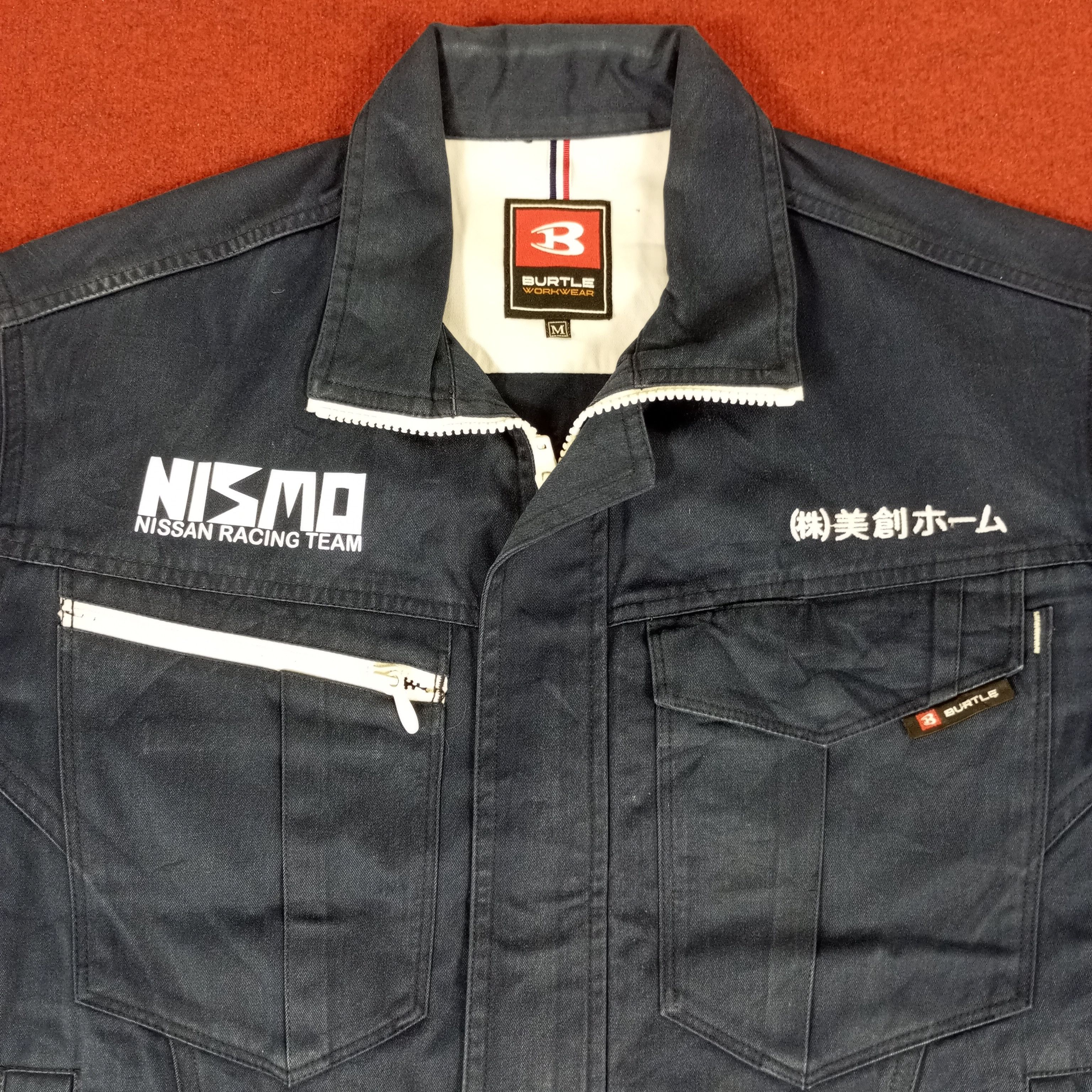 Japanese Brand × Vintage Nismo Nissan Racing Team Workwear Style Custom Jacket Size US M / EU 48-50 / 2 - 4 Thumbnail