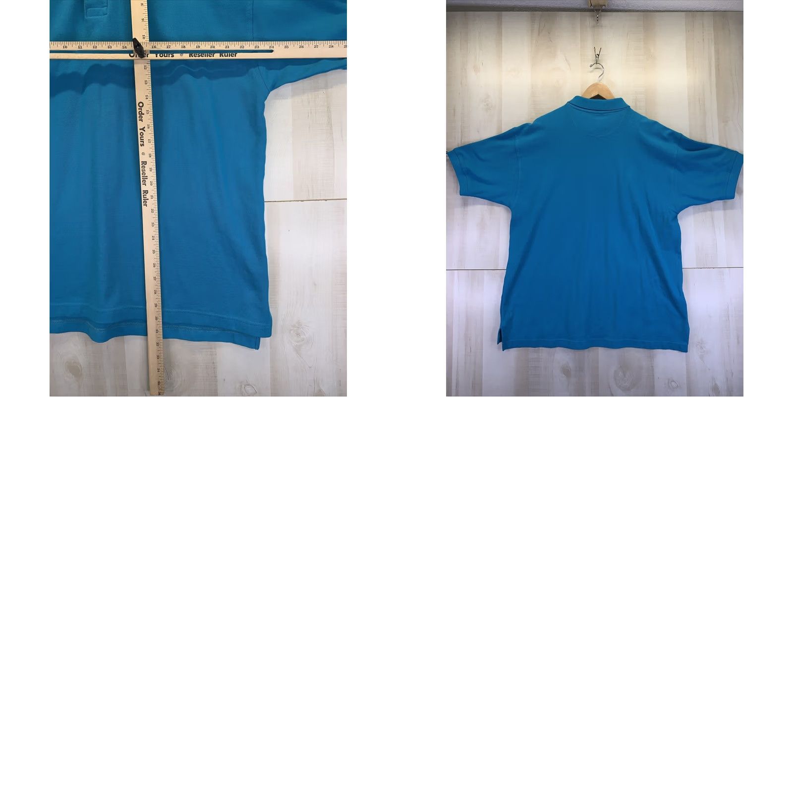 Vintage River Trader Polo Shirt Blue Cotton XL Mens NWD-9830 Size US XL / EU 56 / 4 - 8 Thumbnail